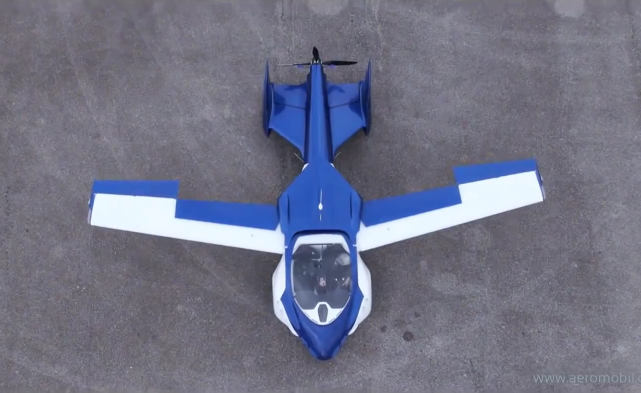 Кадр из видео AeroMobil 3 0 Official Video. Скриншот: &copy; Лайф