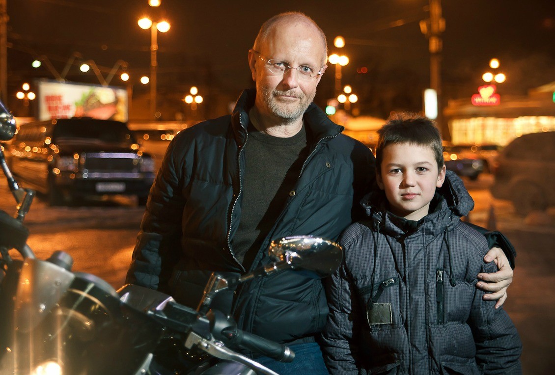 Дмитрий Пучков с сыном своего бывшего продюсера
Фото:&nbsp;Oper.ru