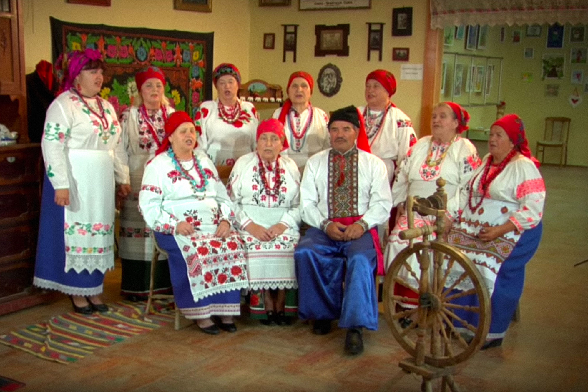 Кадр видео&nbsp;Cossack&rsquo;s songs of Dnipropetrovsk Region/UNESCO. Скриншот &copy; L!FE