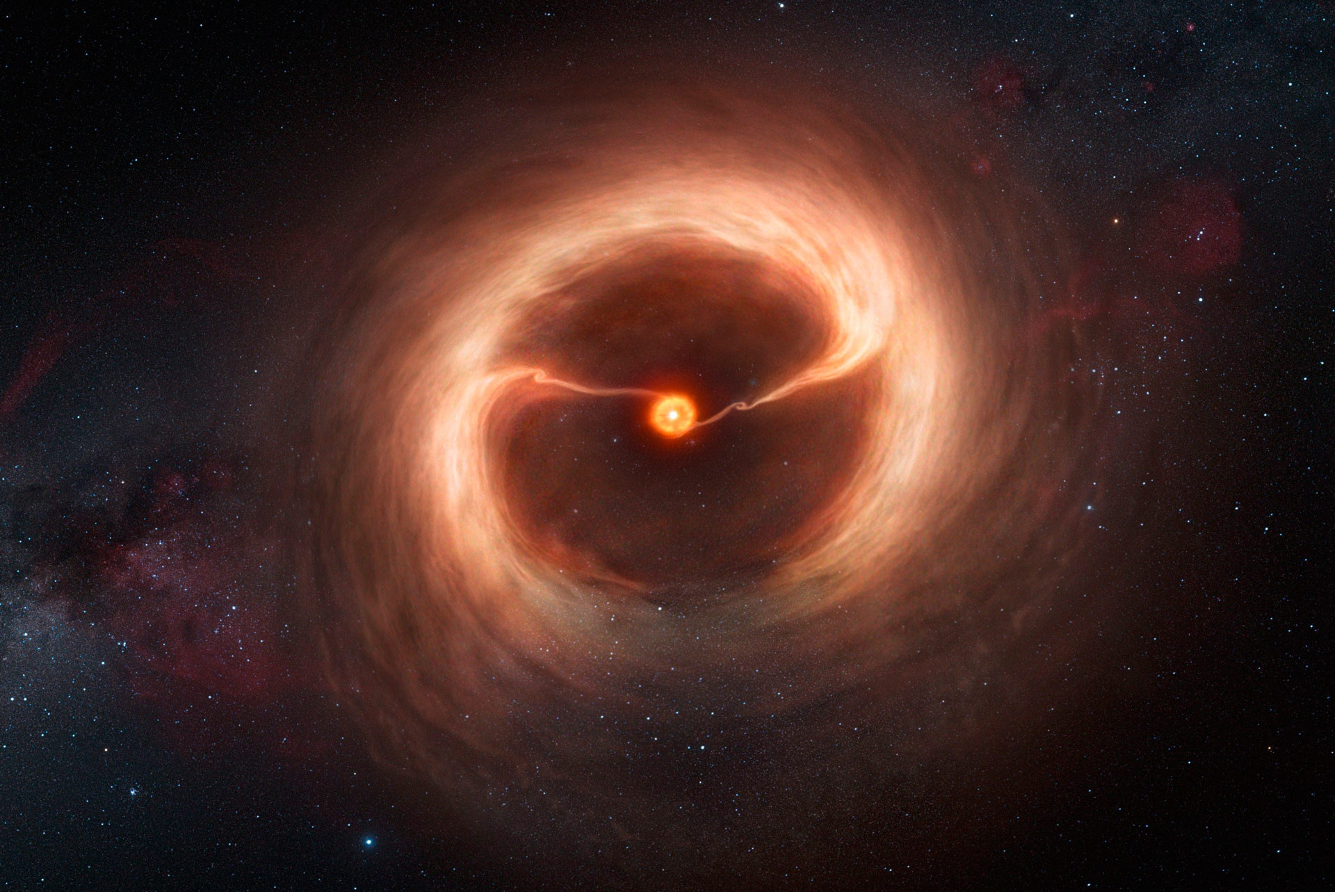 Спиральная галактика ngc 5033. Протопланетный диск солнечной системы. Зарождение звезды. Рождение звезды. Рождение заезды.