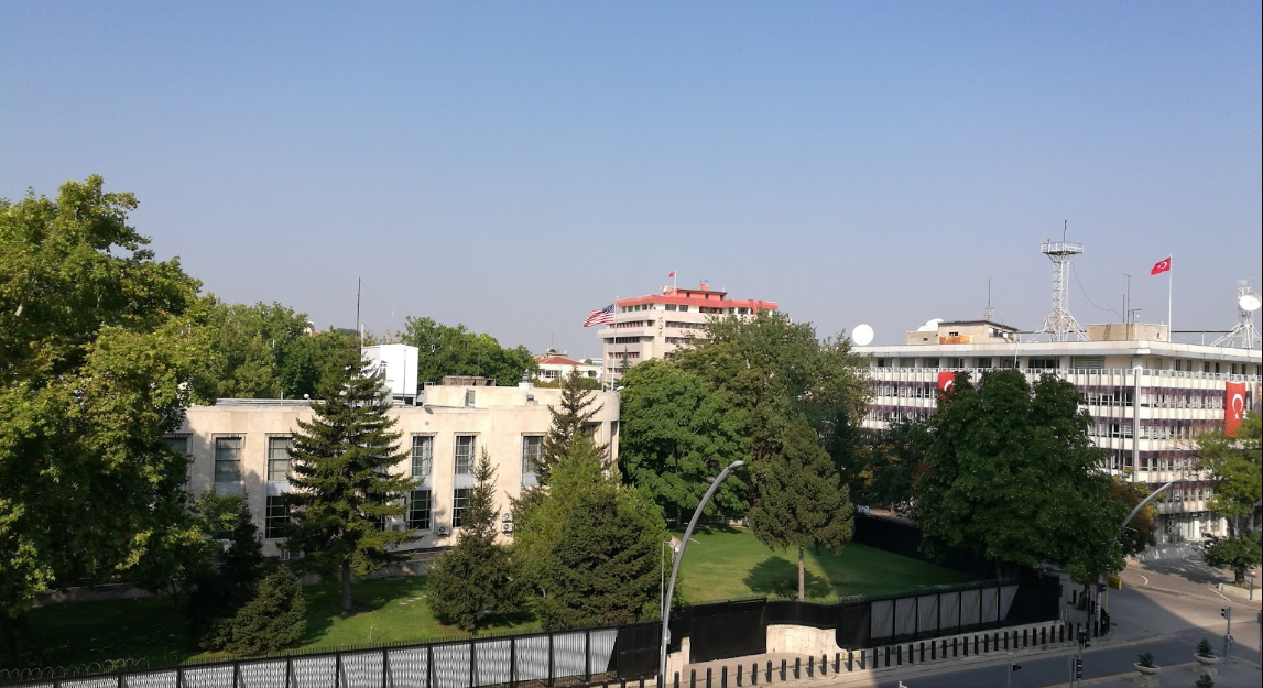 Посольство США в Анкаре. Фото: Google Map
