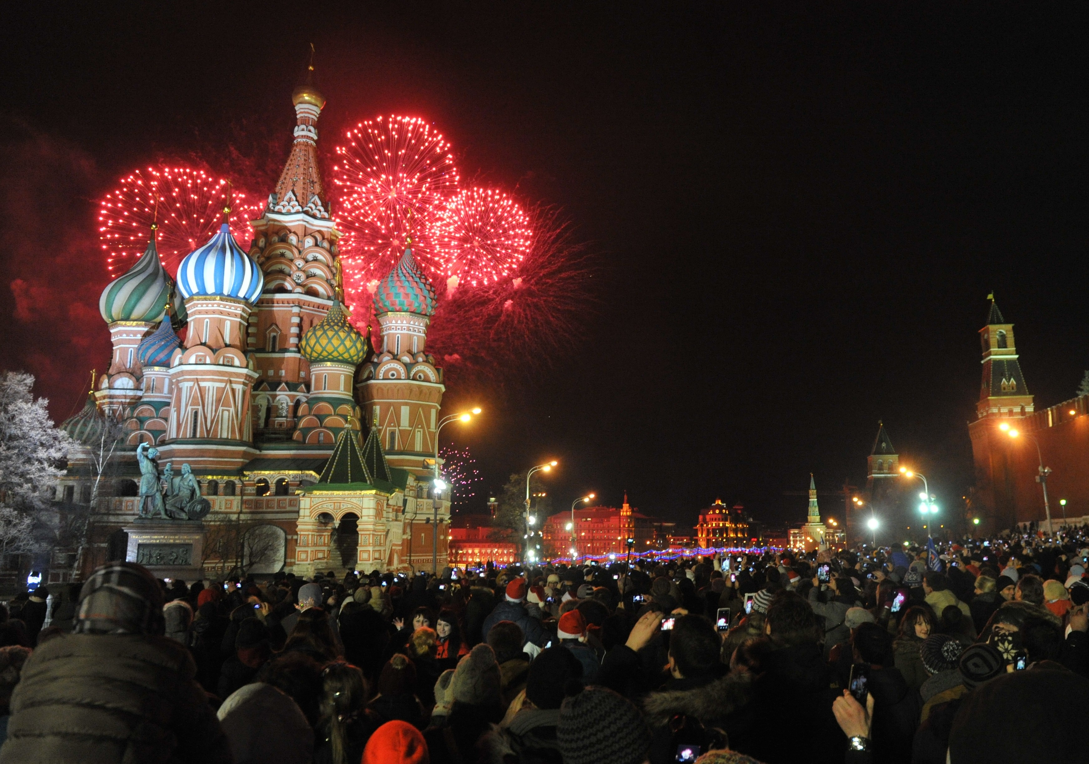 Новый год в россии 2017