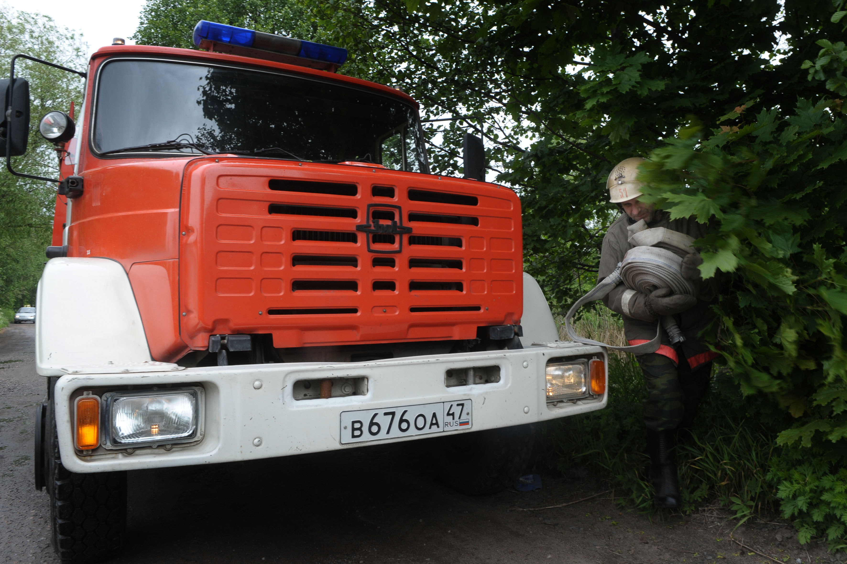 При пожаре в частном доме в Ульяновке погибло два человека