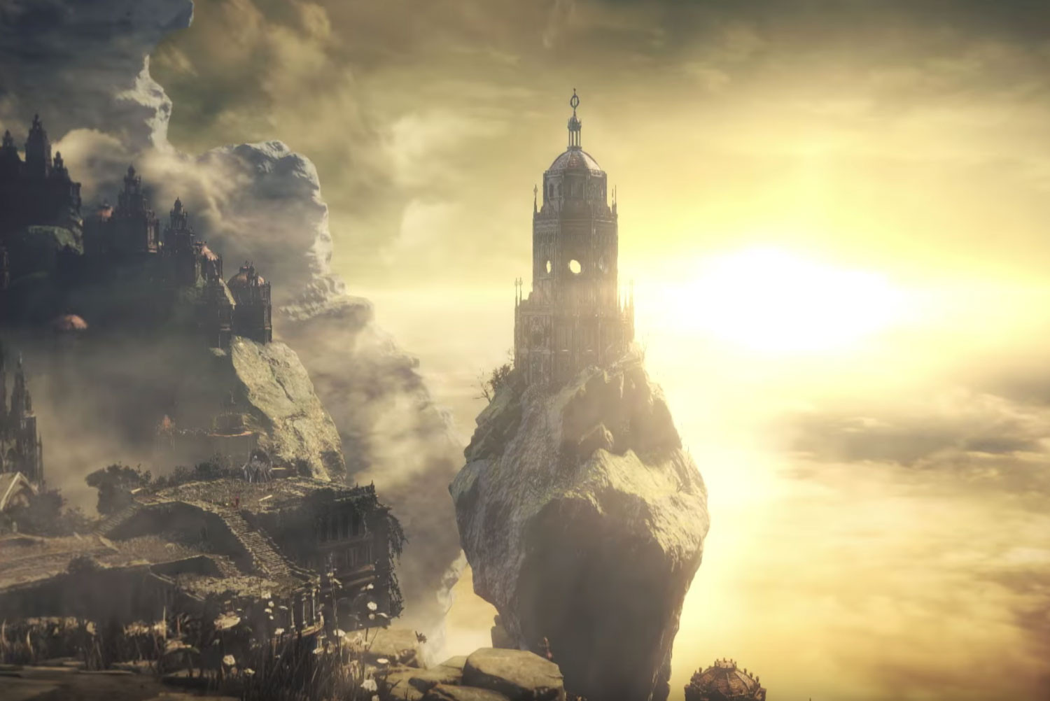 Кадр видео &ldquo;Dark Souls III The Ringed City - PC/PS4/X1 - At World's End (DLC 2 announcement trailer) (English)&rdquo;. Скриншот &copy; L!FE