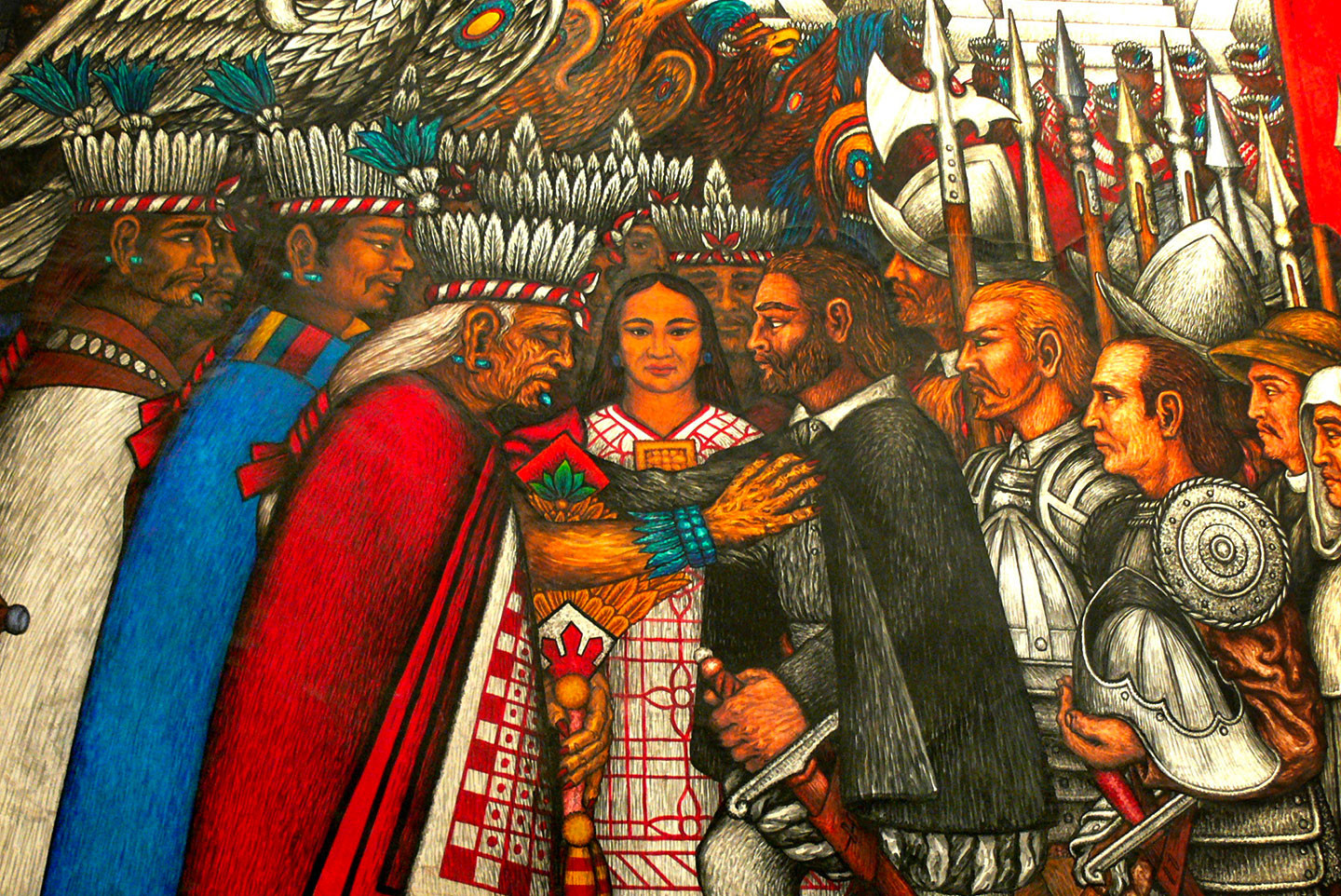 Ацтеков погубили грязные руки европейцев