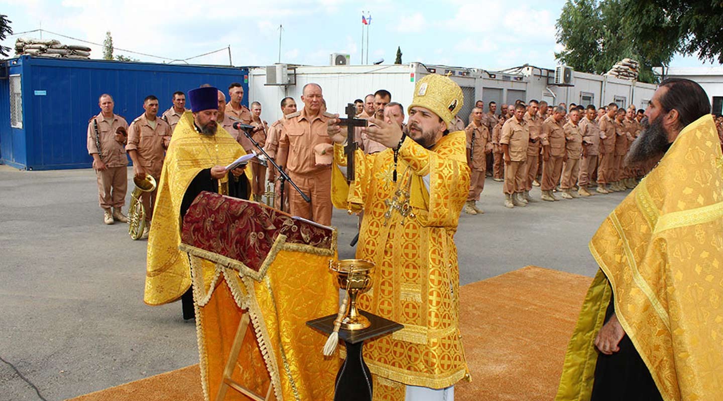 православный храм в сирии