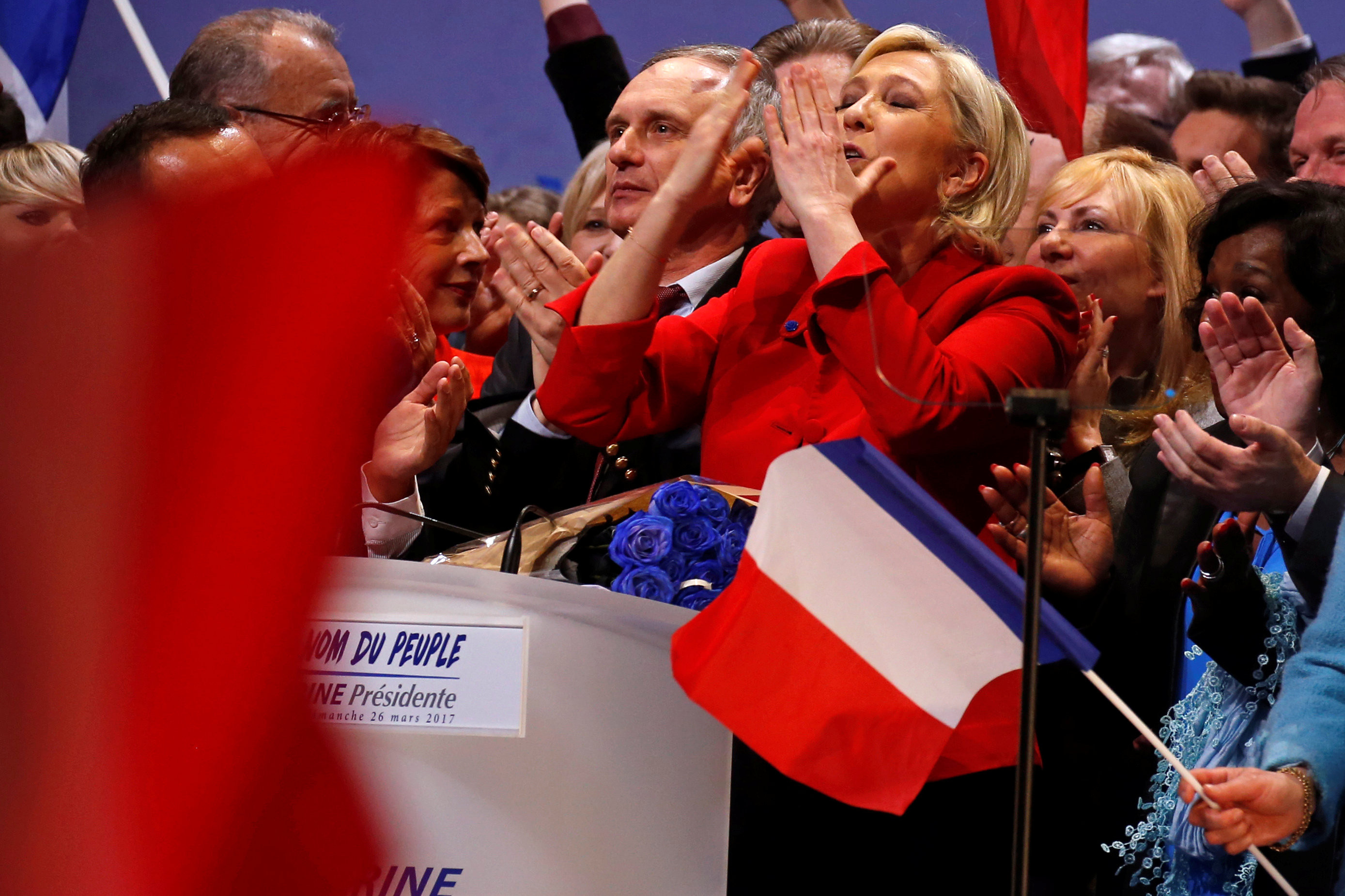 Худшие сми. Выборы во Франции. «Национального фронта» ж.-м. Ле пена фото Европа.