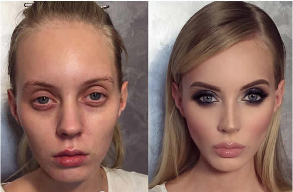 После макияжа слезятся глаза 25 Images that show the power of makeup. Makeup transformation, Makeup jobs, Pow