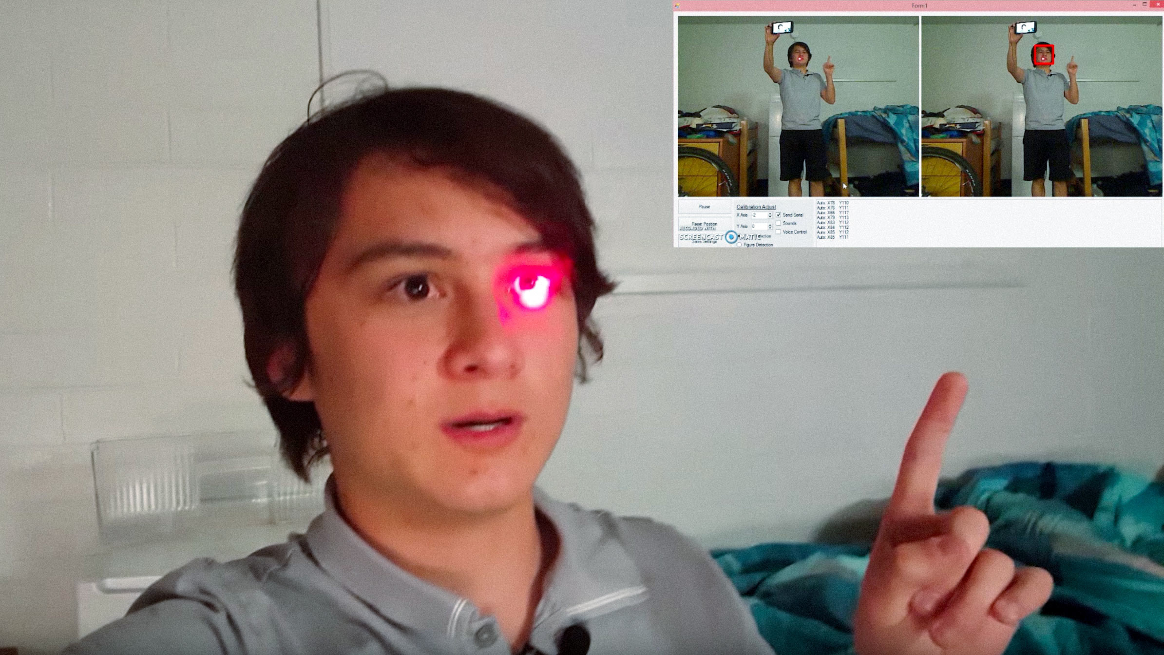 Скриншот &copy;&nbsp;The Robot That Shines a Laser in Your Eye