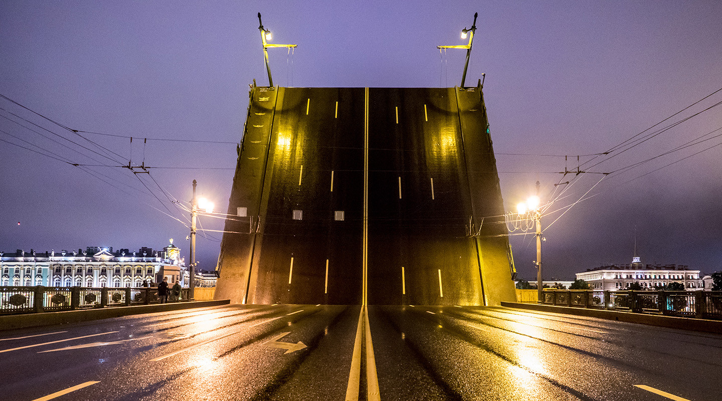 литейный мост разводка