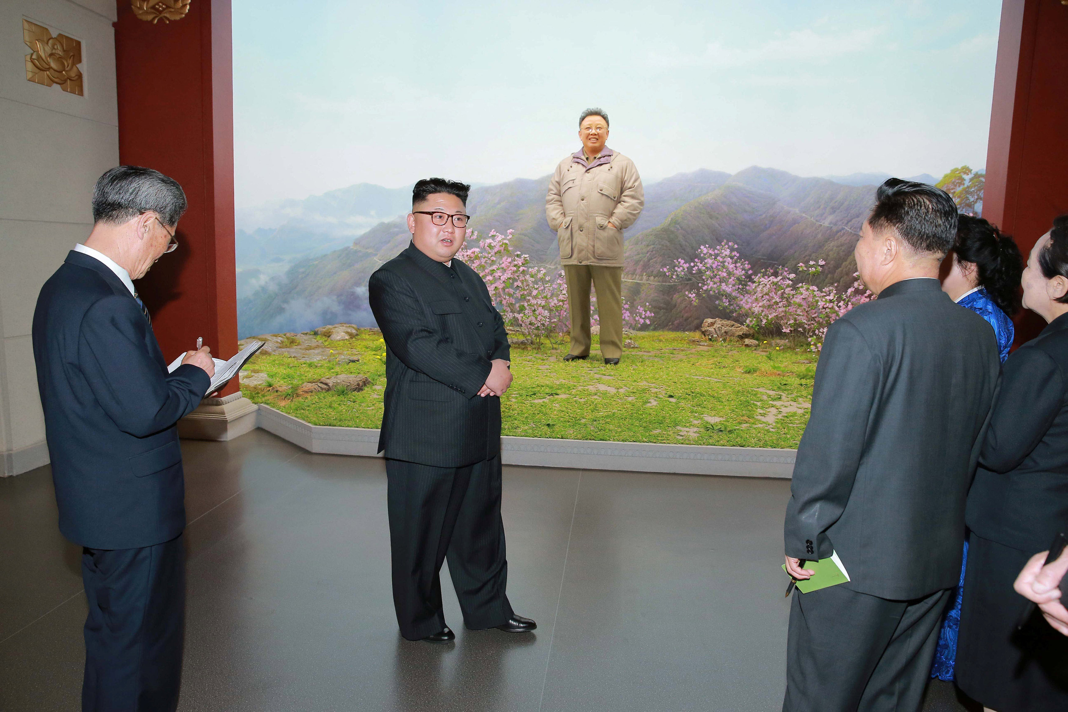 Внук основателя КНДР и нынешний глава государства Ким Чен Ын. Фото: &copy;&nbsp;KCNA/via REUTERS