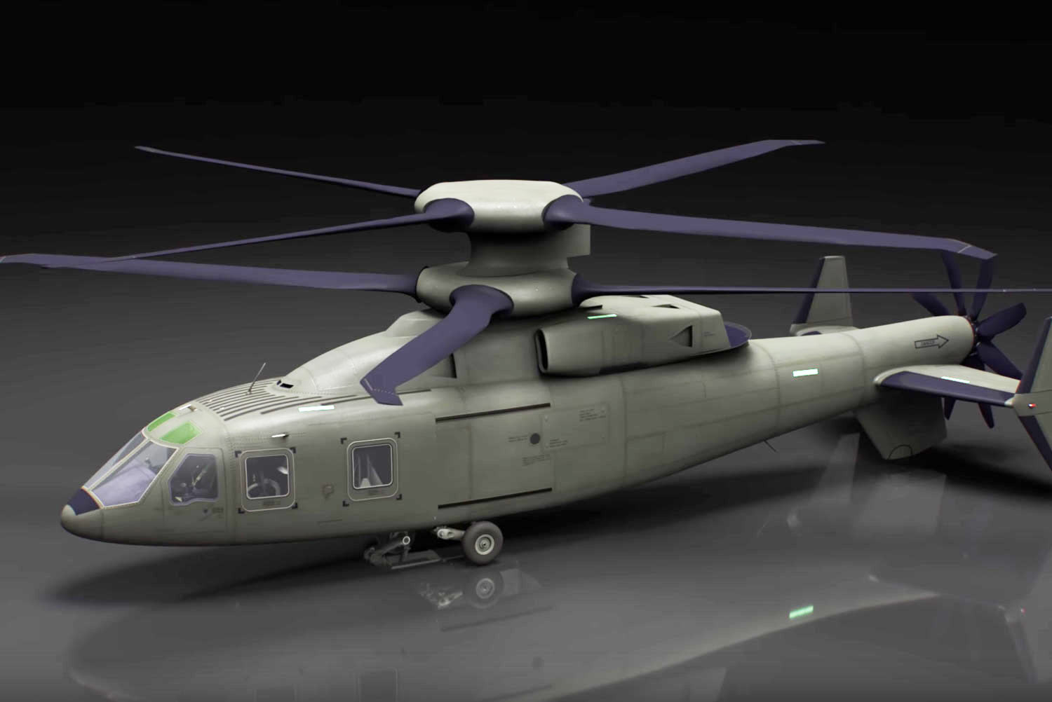 Кадр видео &ldquo;Sikorsky - Boeing Future Vertical Lift: The Way Forward&rdquo;. Скриншот &copy; L!FE