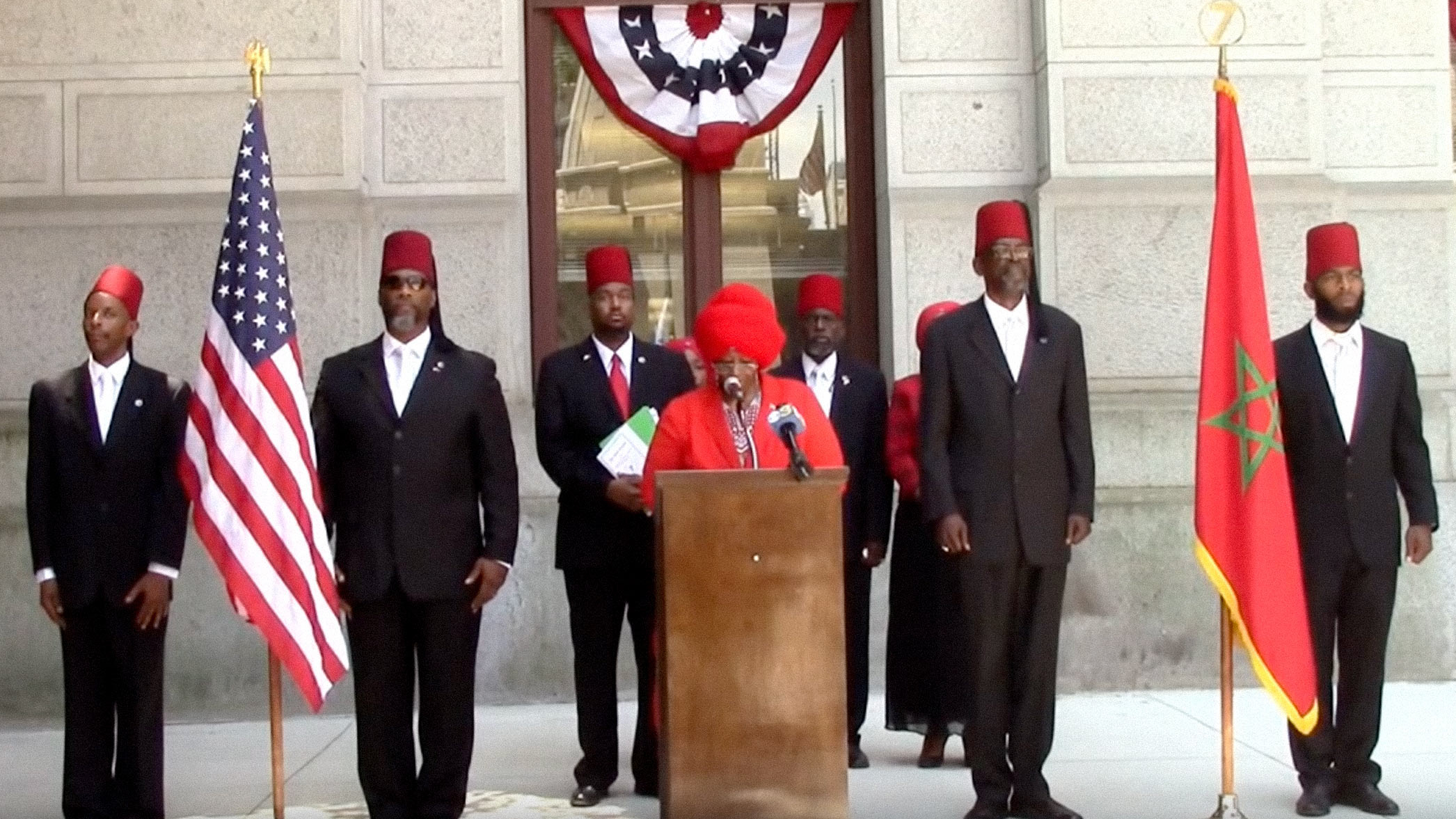 Кадр видео&nbsp;Moorish American Press Conference: City Hall Philadelphia Pa. Скриншот &copy; L!FE