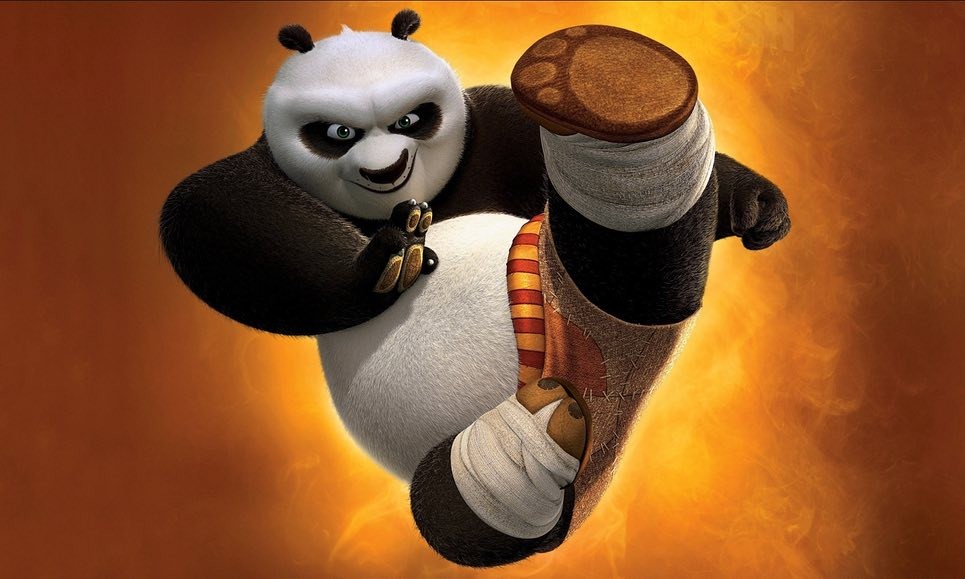 Кадр из мультфильма "Кунг-фу панда"