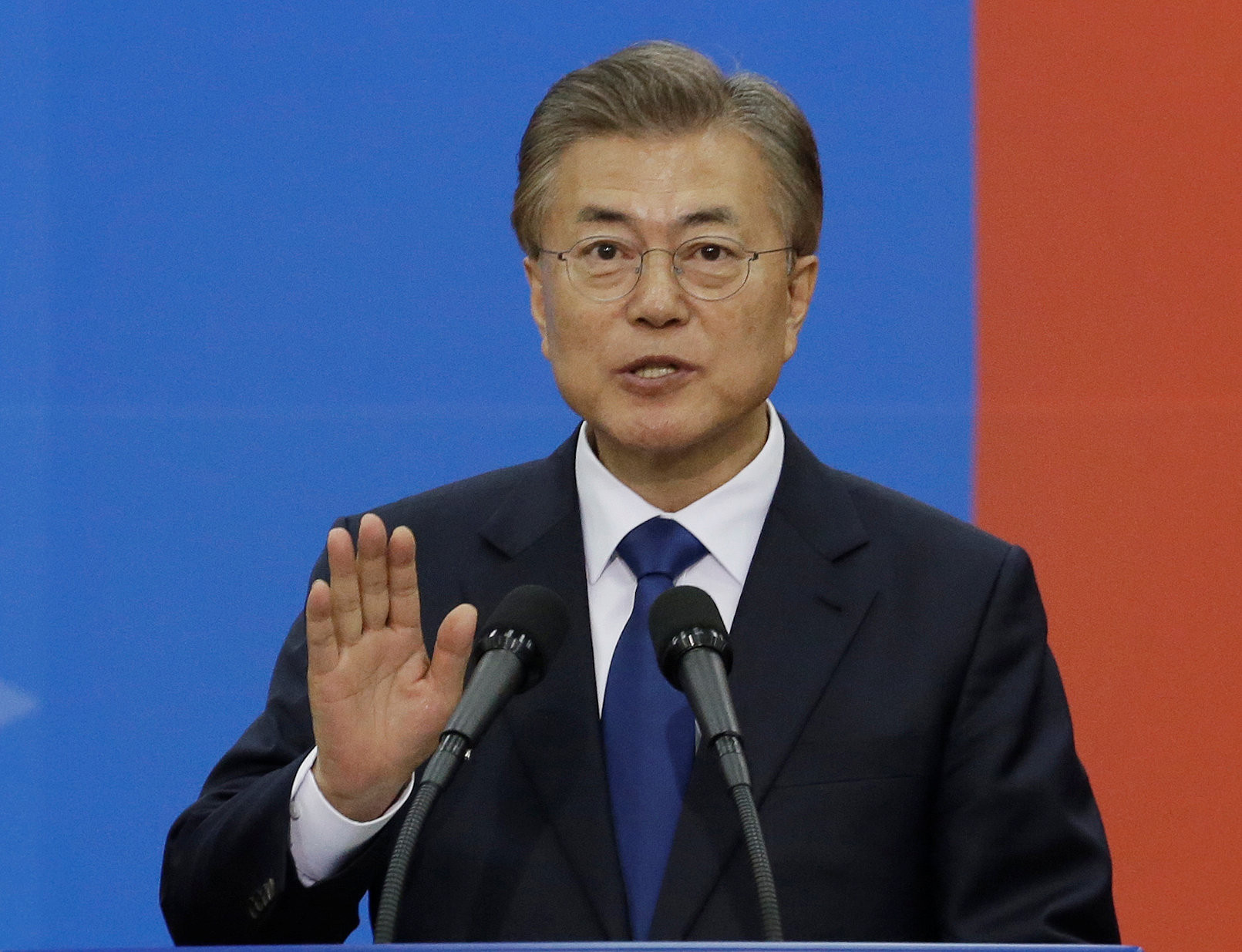 Президент Южной Кореи Мун Чже Ин. Фото: &copy;&nbsp;REUTERS/Ahn Young-joon