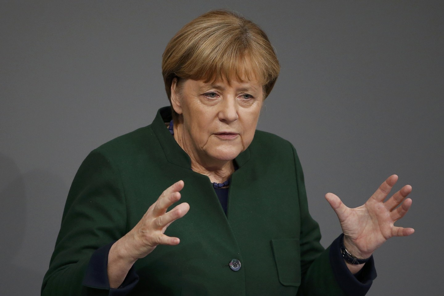 Канцлер ФРГ Ангела Меркель. Фото: &copy;&nbsp;REUTERS/Fabrizio Bensch