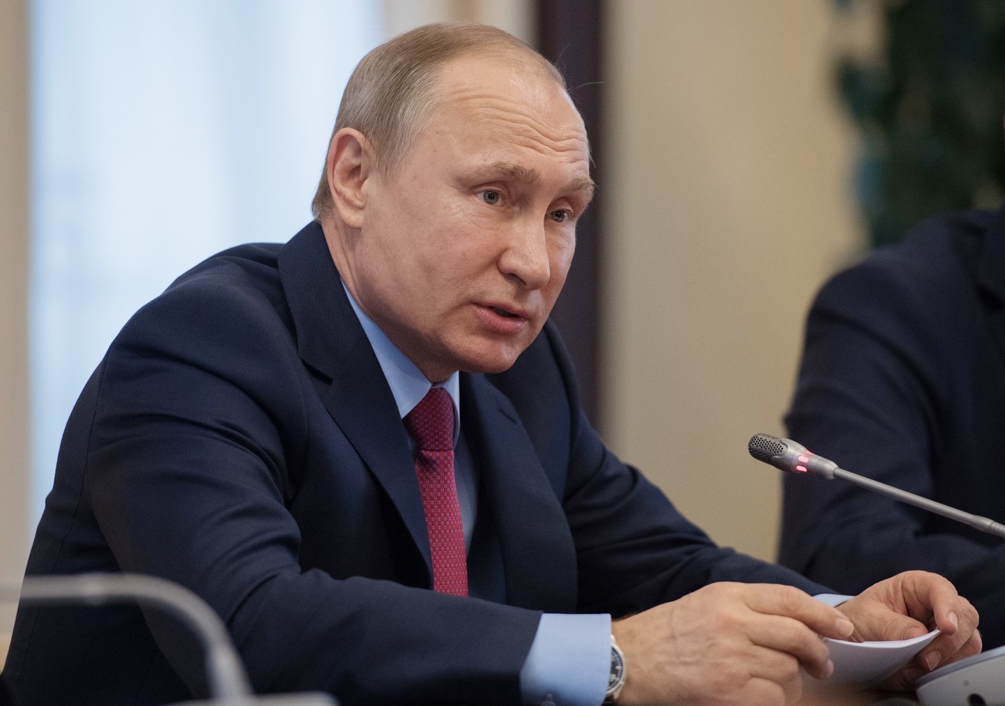 Президент России Владимир Путин. Фото: &copy; РИА Новости/Сергей Гунеев


