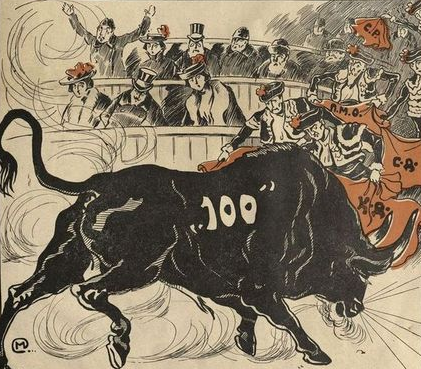 Предвыборный турнир. "Сокол", 1905 г.