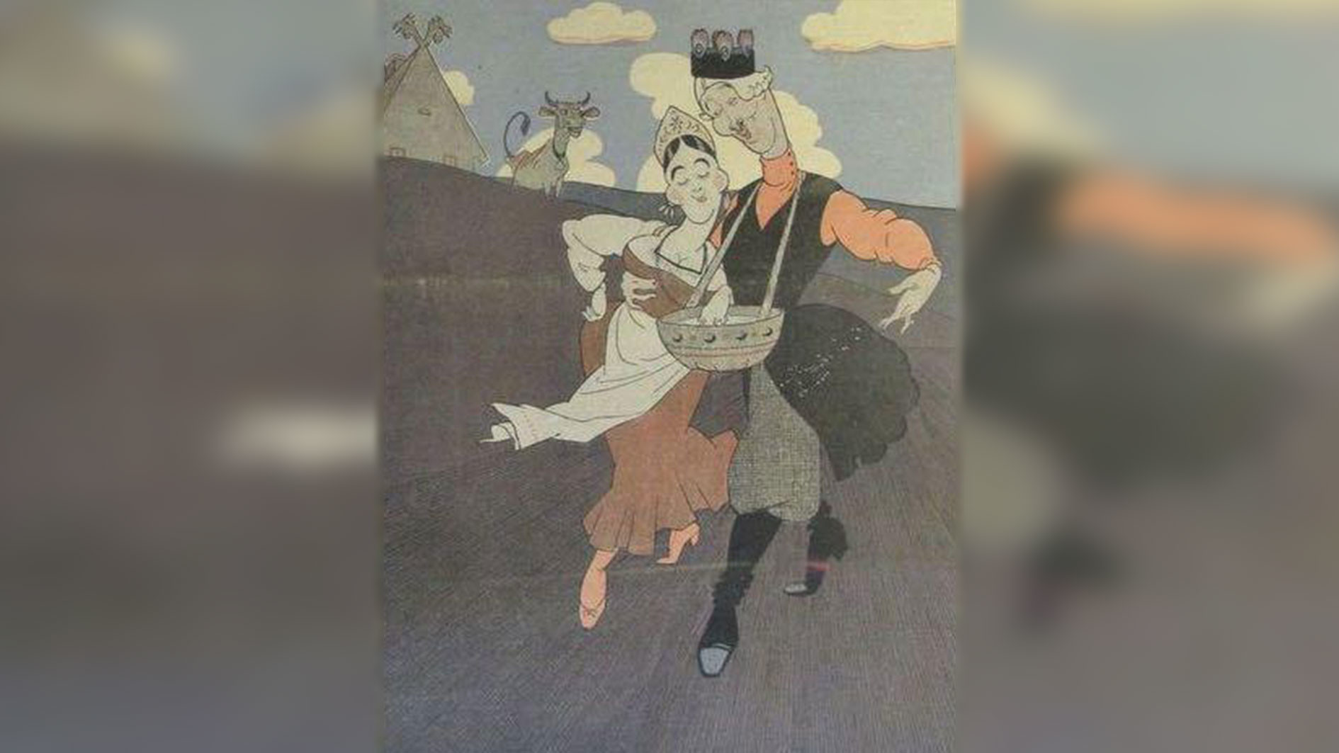 Мечты об Аркадии. "Сатирикон", 1908 г.