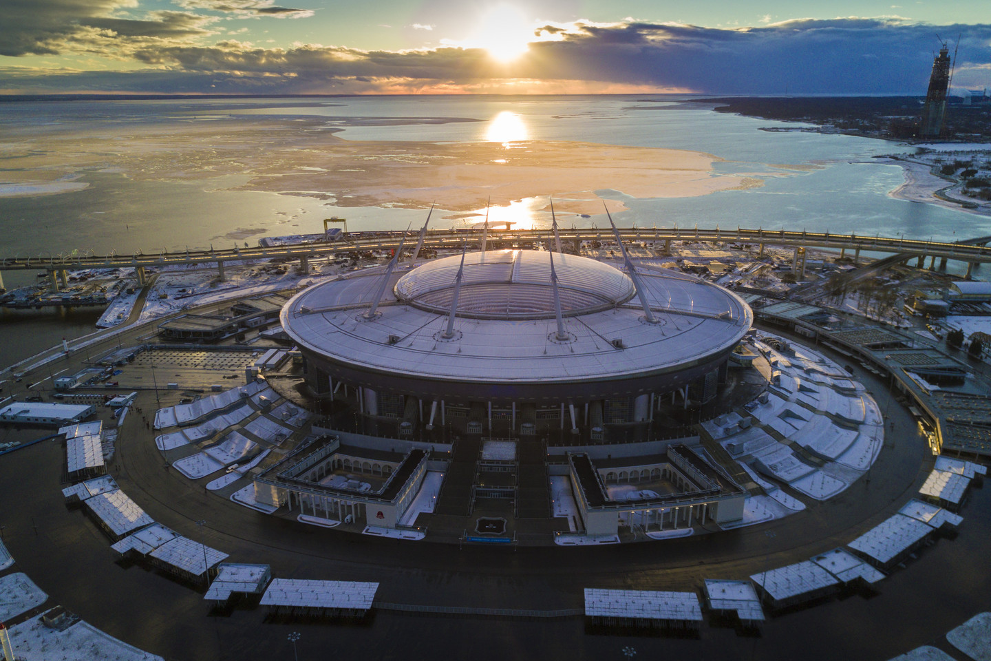 Зенит арена санкт петербург фото