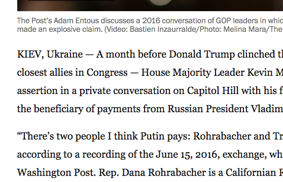 Скриншот из данной статьи в Washington Post.