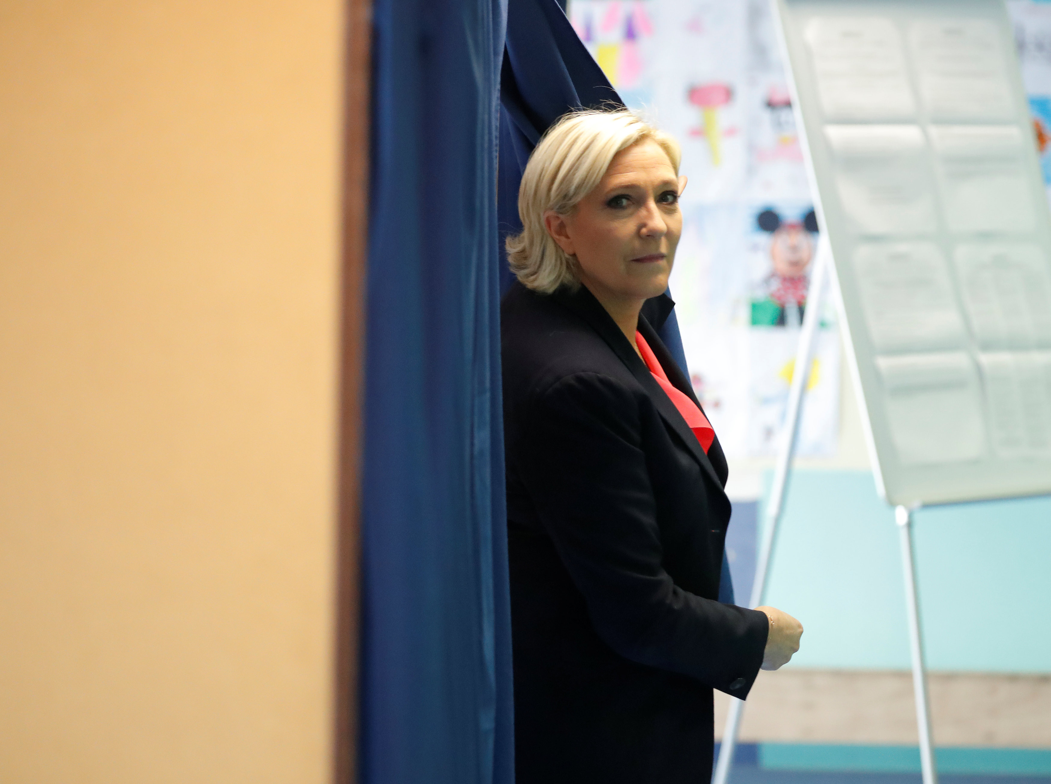 Лидер партии "Национальный фронт" Марин Ле Пен. Фото: &copy; REUTERS/Charles Platiau