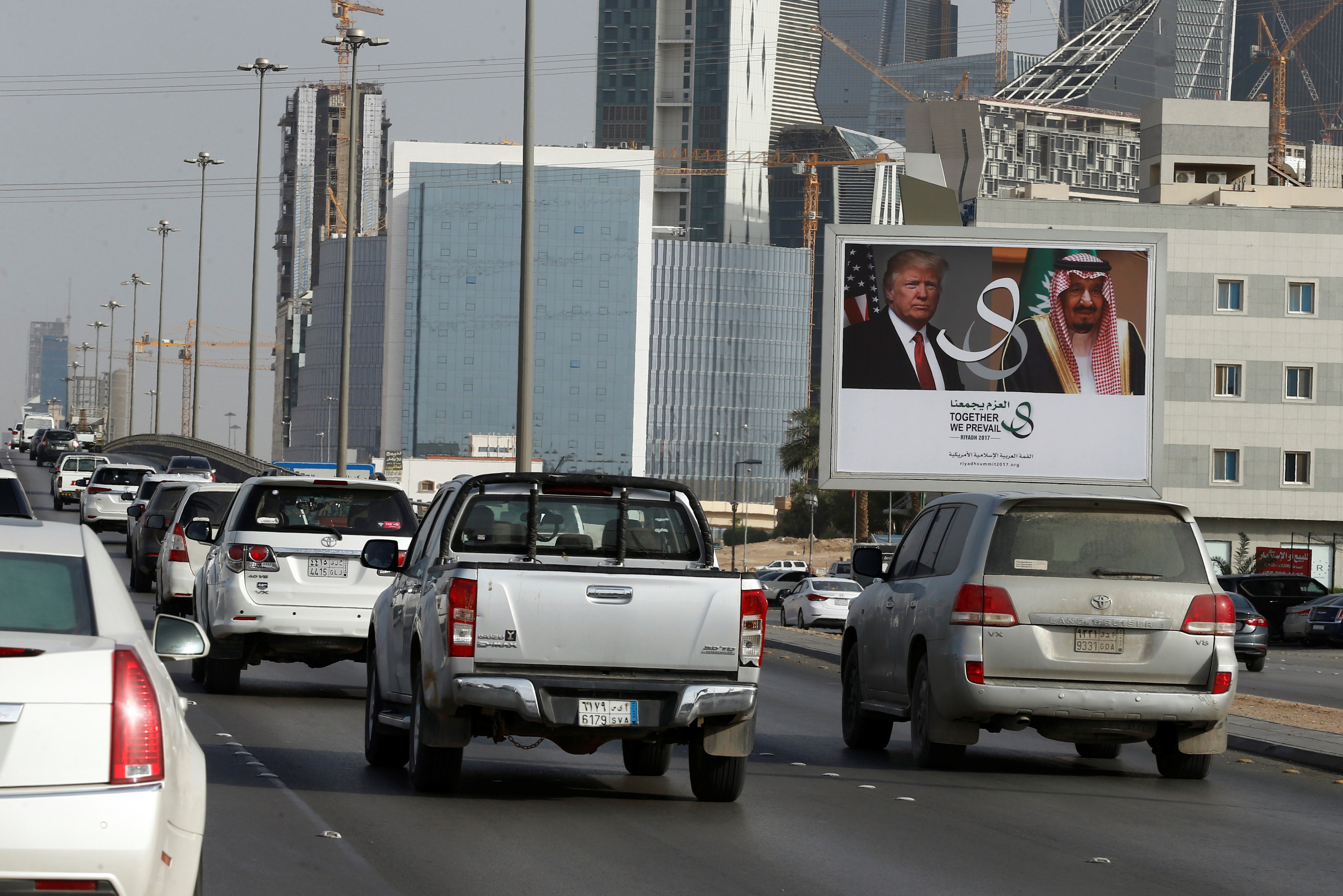 Дорога из международного аэропорта в столице Саудовской Аравии Эр-Рияде. Фото: &copy;&nbsp;REUTERS/Faisal Al Nasser