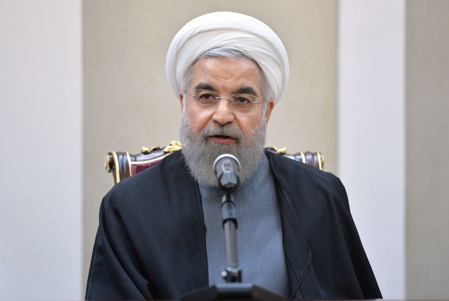 Действующий президент Исламской Республики Иран Хасан Роухани. Фото: &copy;РИА Новости/Алексей Дружинин
