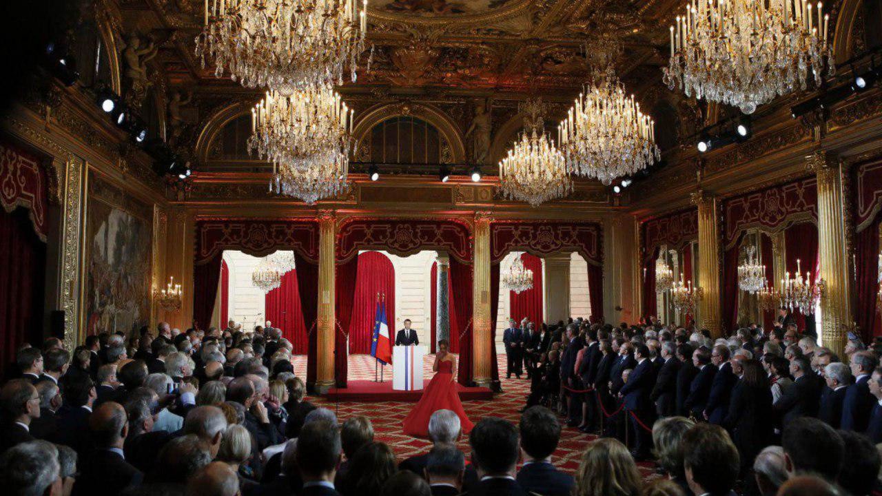 Инаугурация президента Франции Эммануэля Макрона. Оригинал фото: © AP/EAST NEWS
