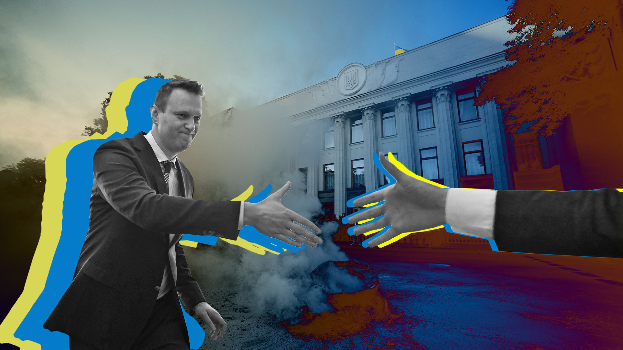 Украина 2024 год 31. Навальный Украина. Навальный с украинским флагом. Навальный на фоне флага Украины. Майдан в России 2024.