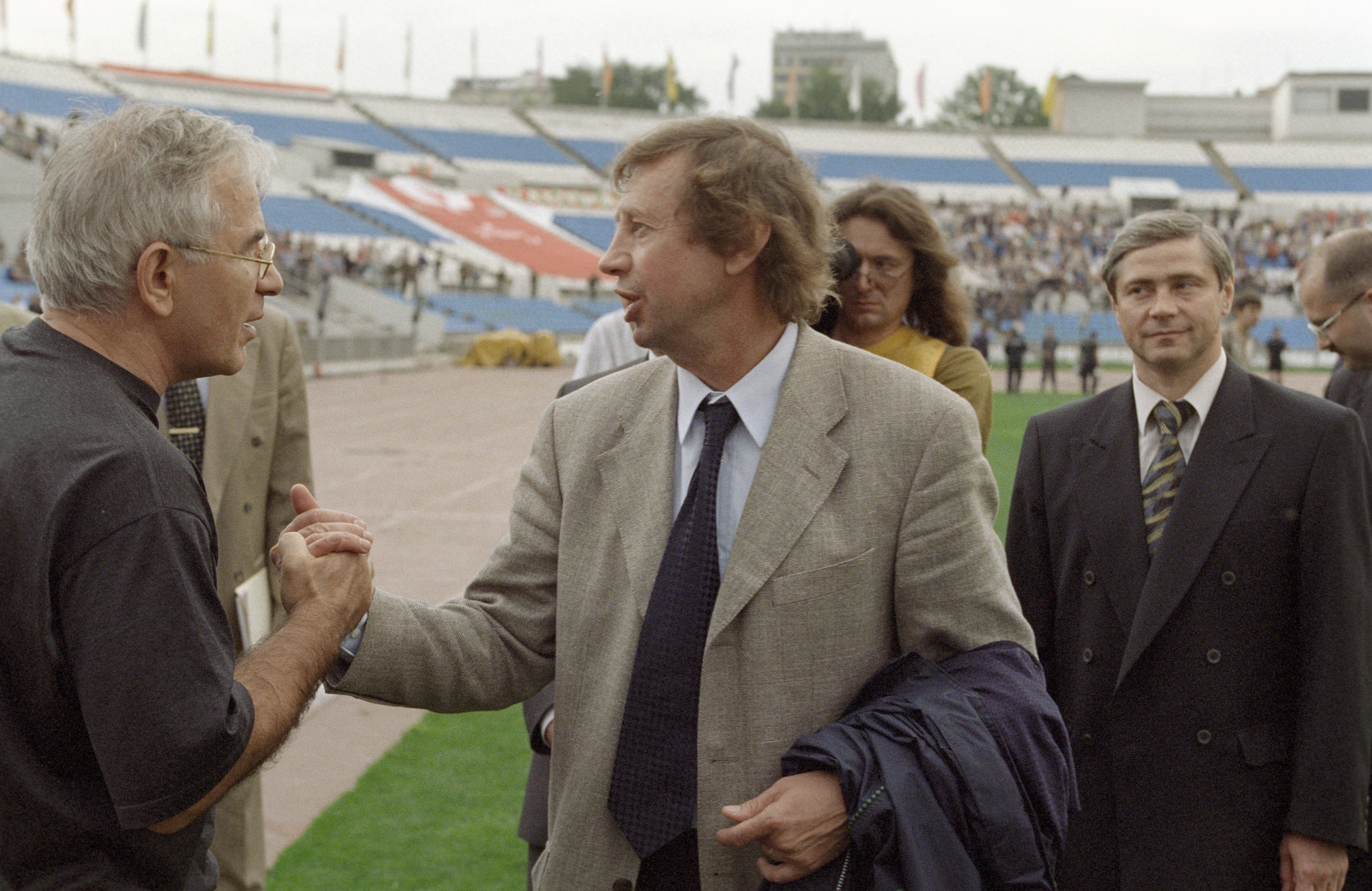 Гаджиев и Сёмин в далёком 2001 году. Фото: © РИА Новости/Владимир Федоренко