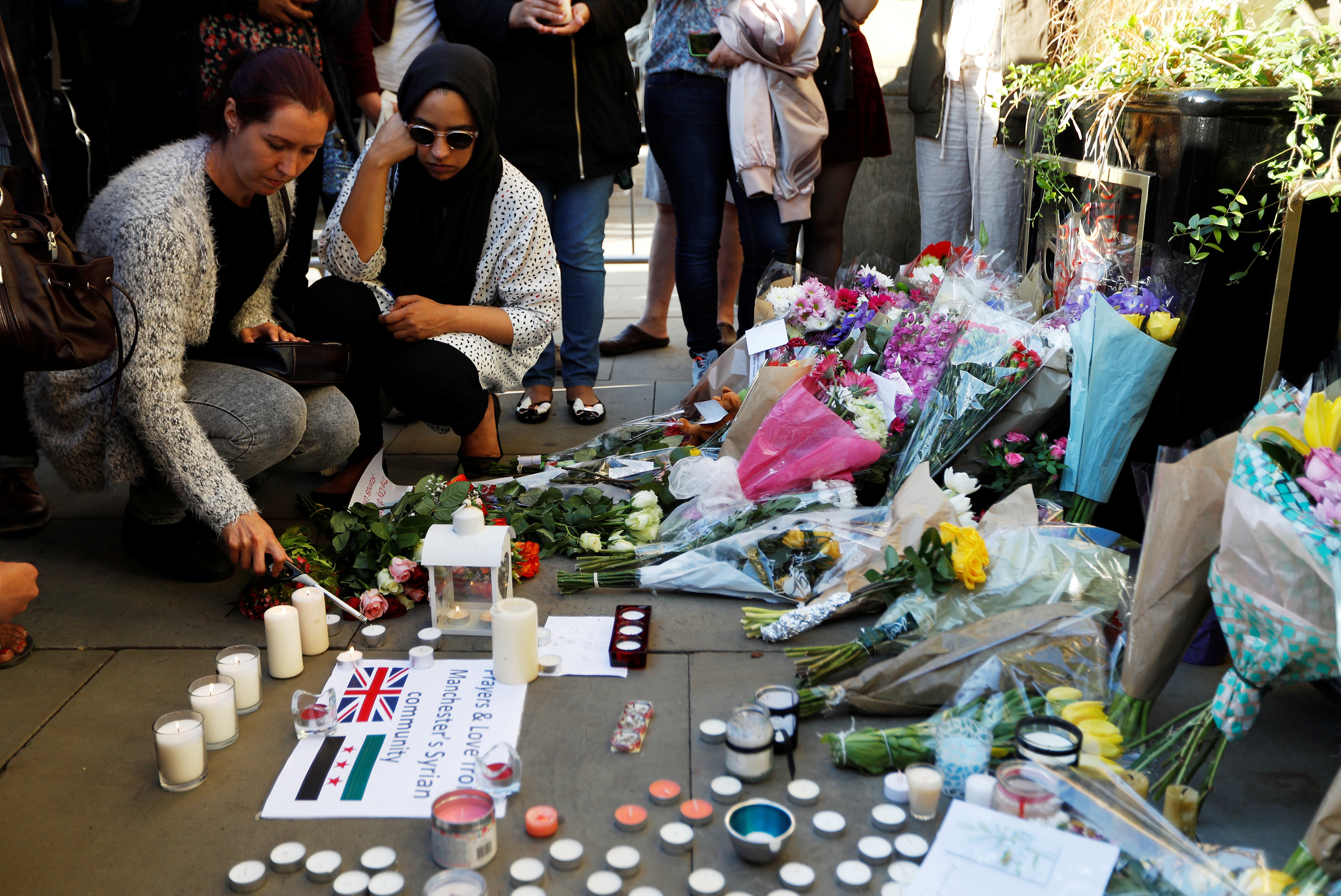 После теракта в Манчестере. Фото: &copy; REUTERS/Peter Nicholls
