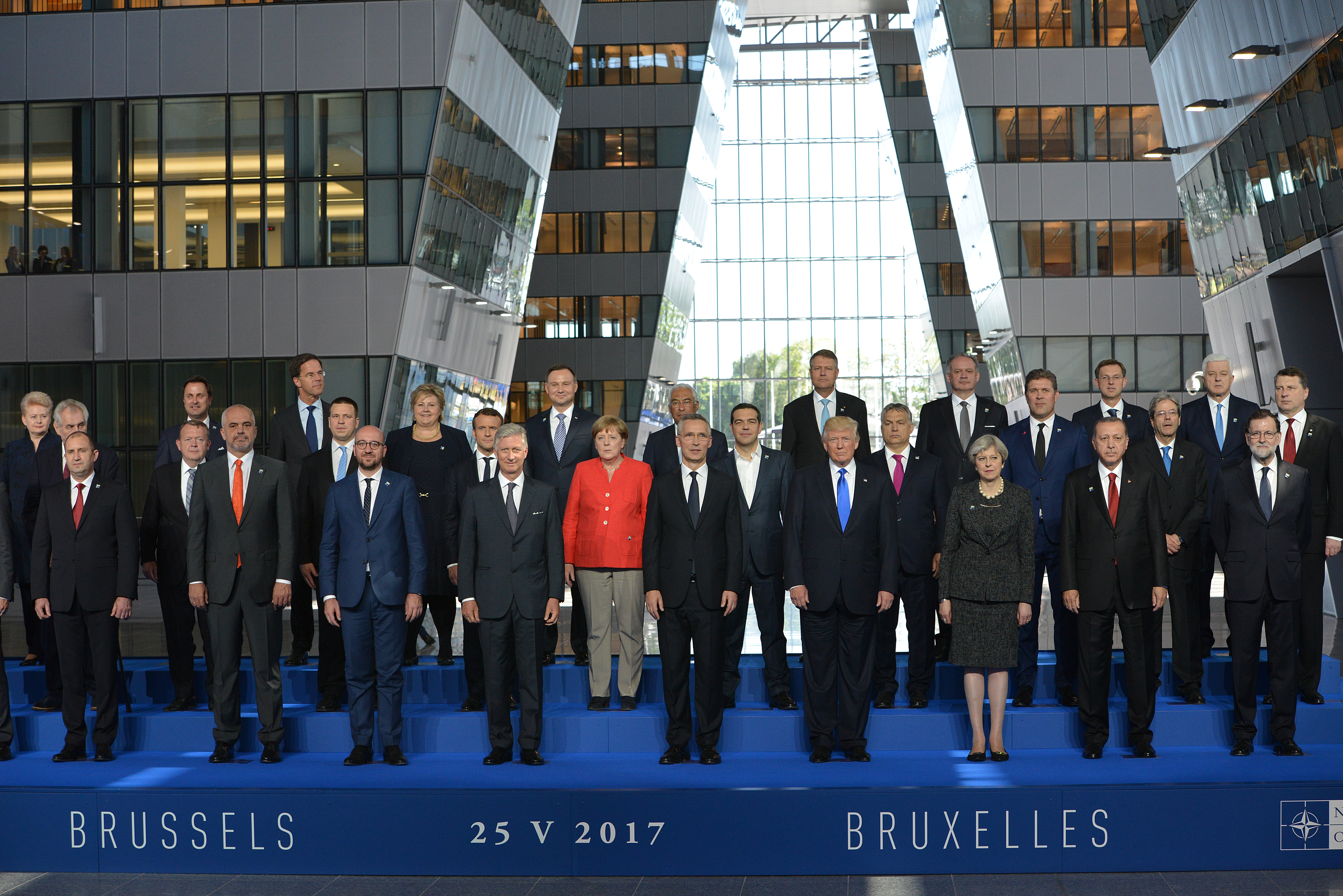 Лидеры стран-участниц саммита НАТО в Брюсселе. Фото: &copy; РИА Новости/Алексей Витвицкий