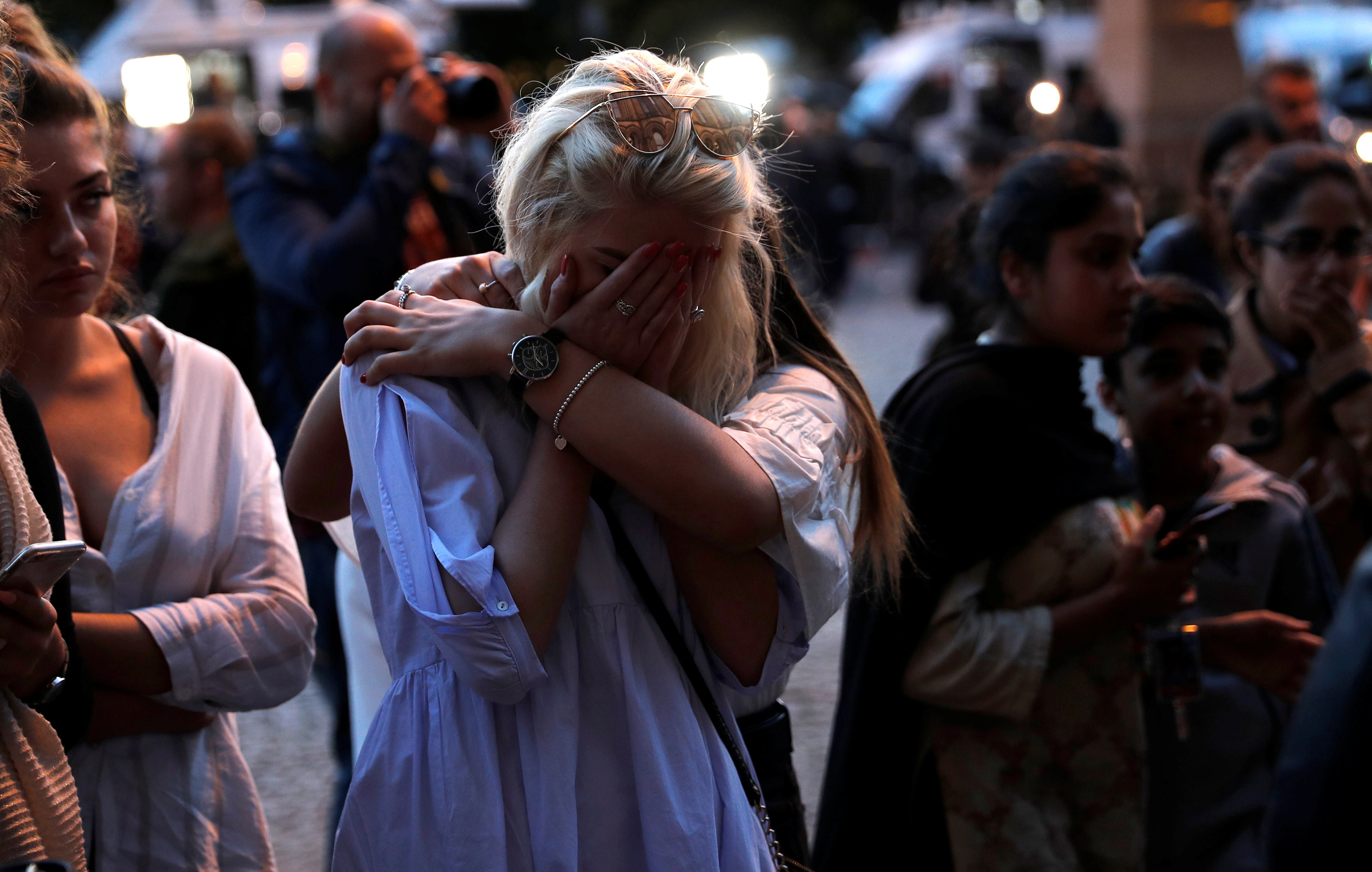 После теракта в Манчестере. Фото: &copy; REUTERS/Darren Staples