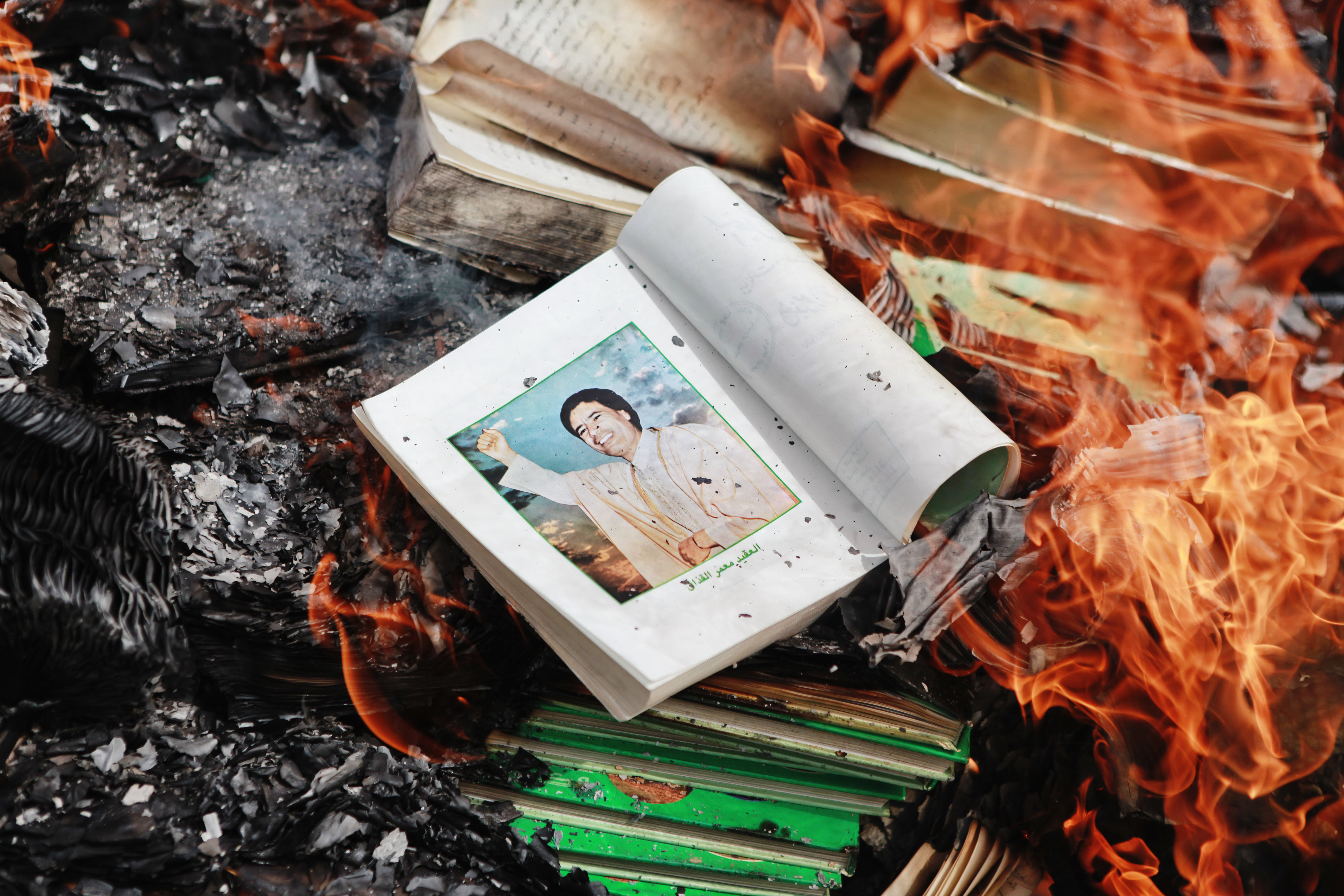 "Зеленая книга" Муаммара Каддафи. Фото: &copy; РИА Новости/Андрей Стенин