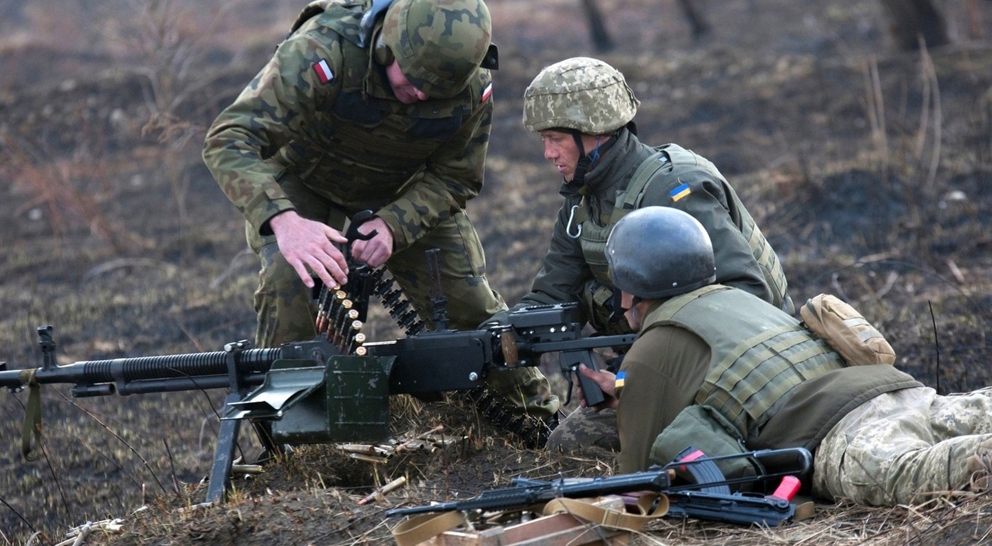 Польский и украинские солдаты / Фото: army.mil