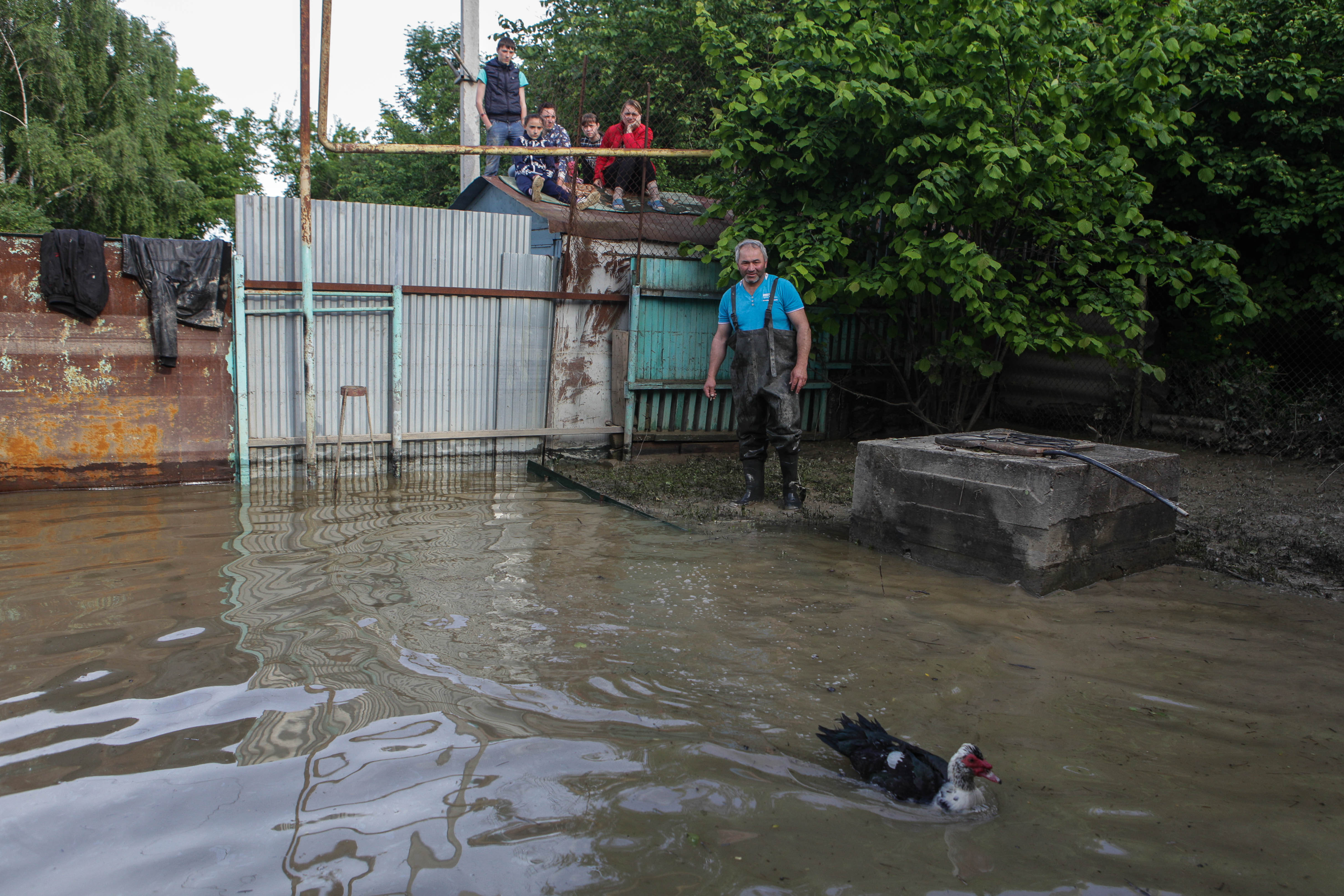 Посёлок, пострадавший от паводка на Ставрополье. Фото: &copy; РИА Новости/Денис Абрамов