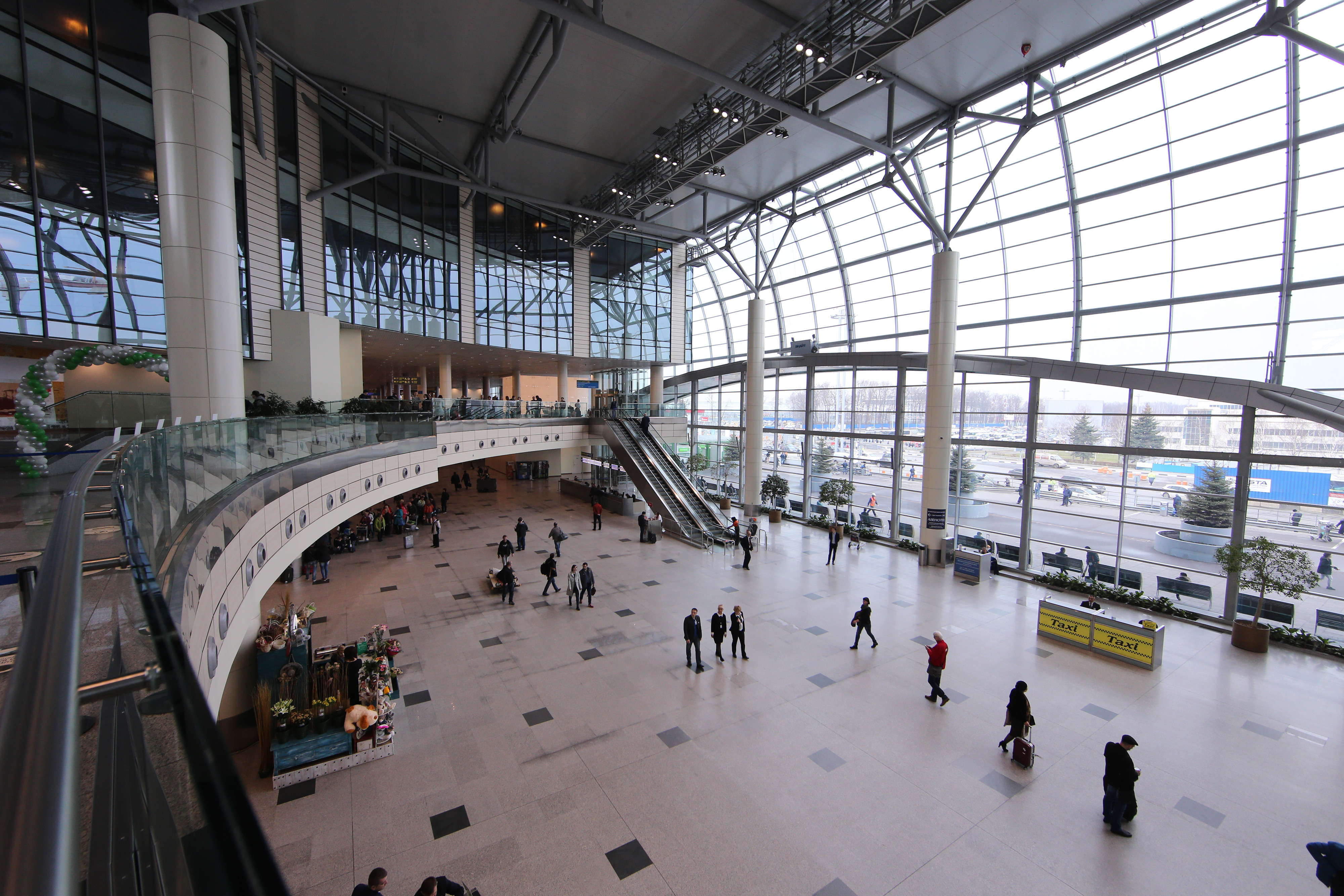 Аэропорт Домодедово, откуда депортировали парламентария. Фото: &copy; РИА Новости/Виталий Белоусов