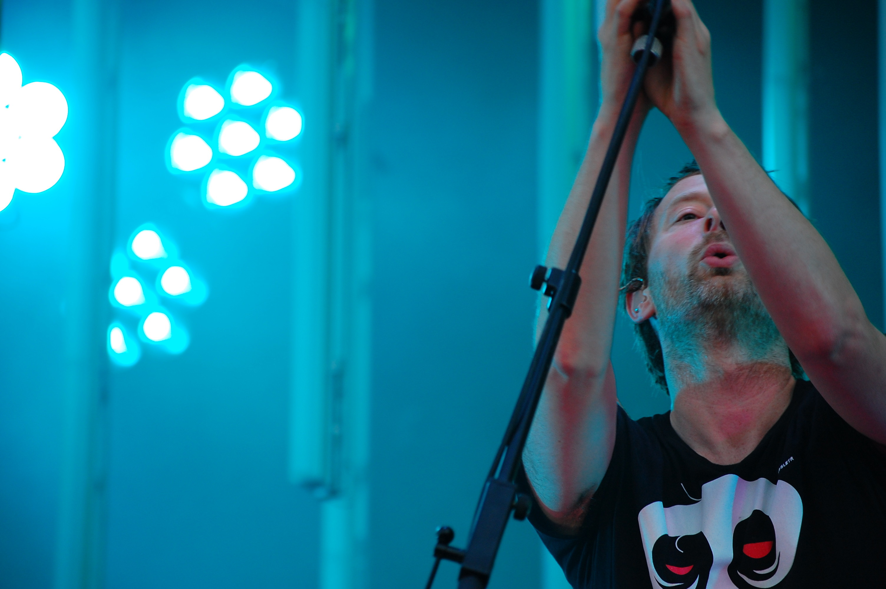 Вокалист и гитарист группы Radiohead Том Йорк.&nbsp;Фото: &copy;Flickr/whittlz