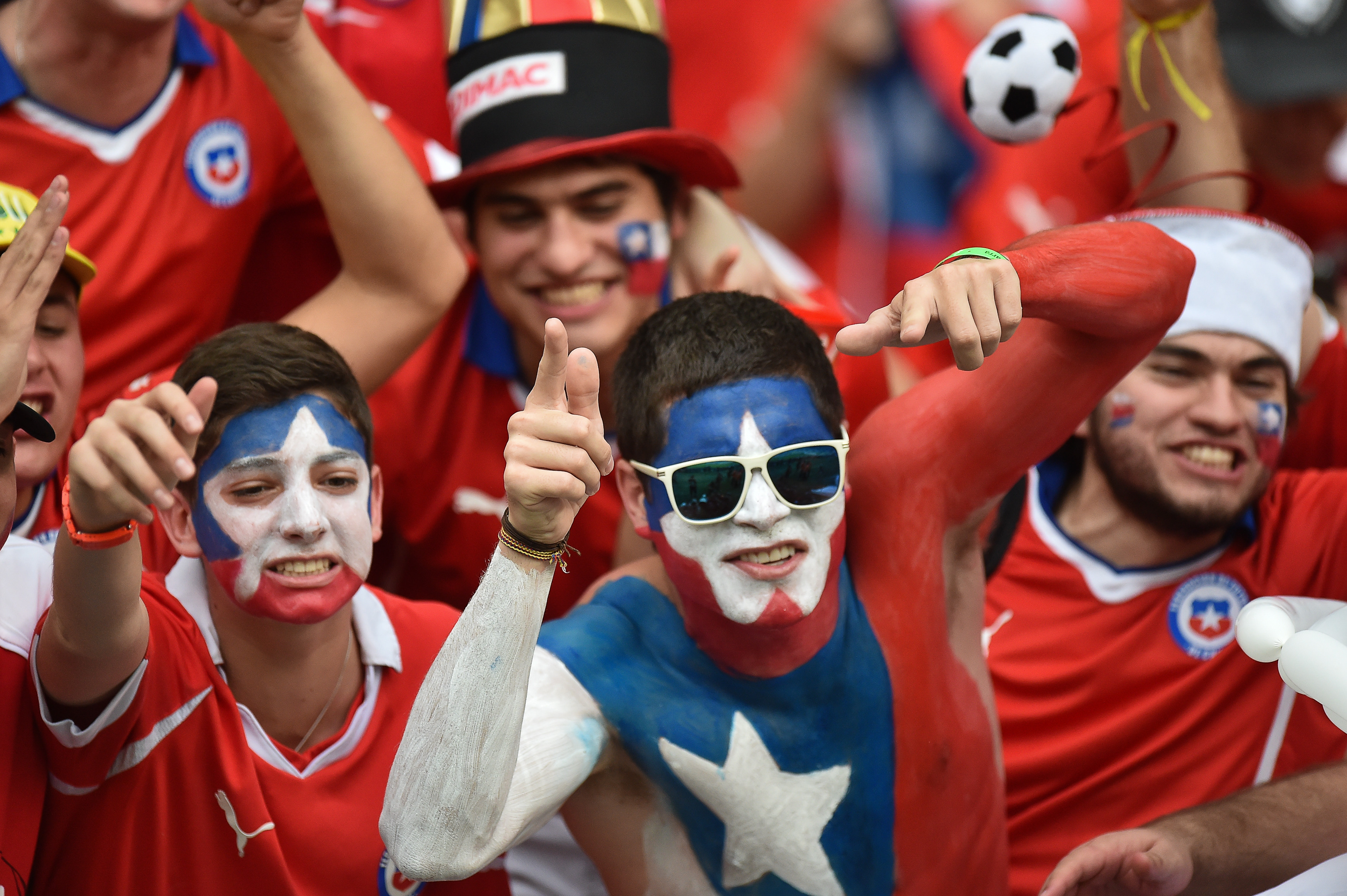 Болельщики сборной Чили Фото: РИА Новости / Александр Вильф