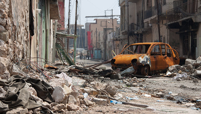Разрушенные здания в Ираке. Фото: &copy; РИА Новости/Рафаэль Даминов