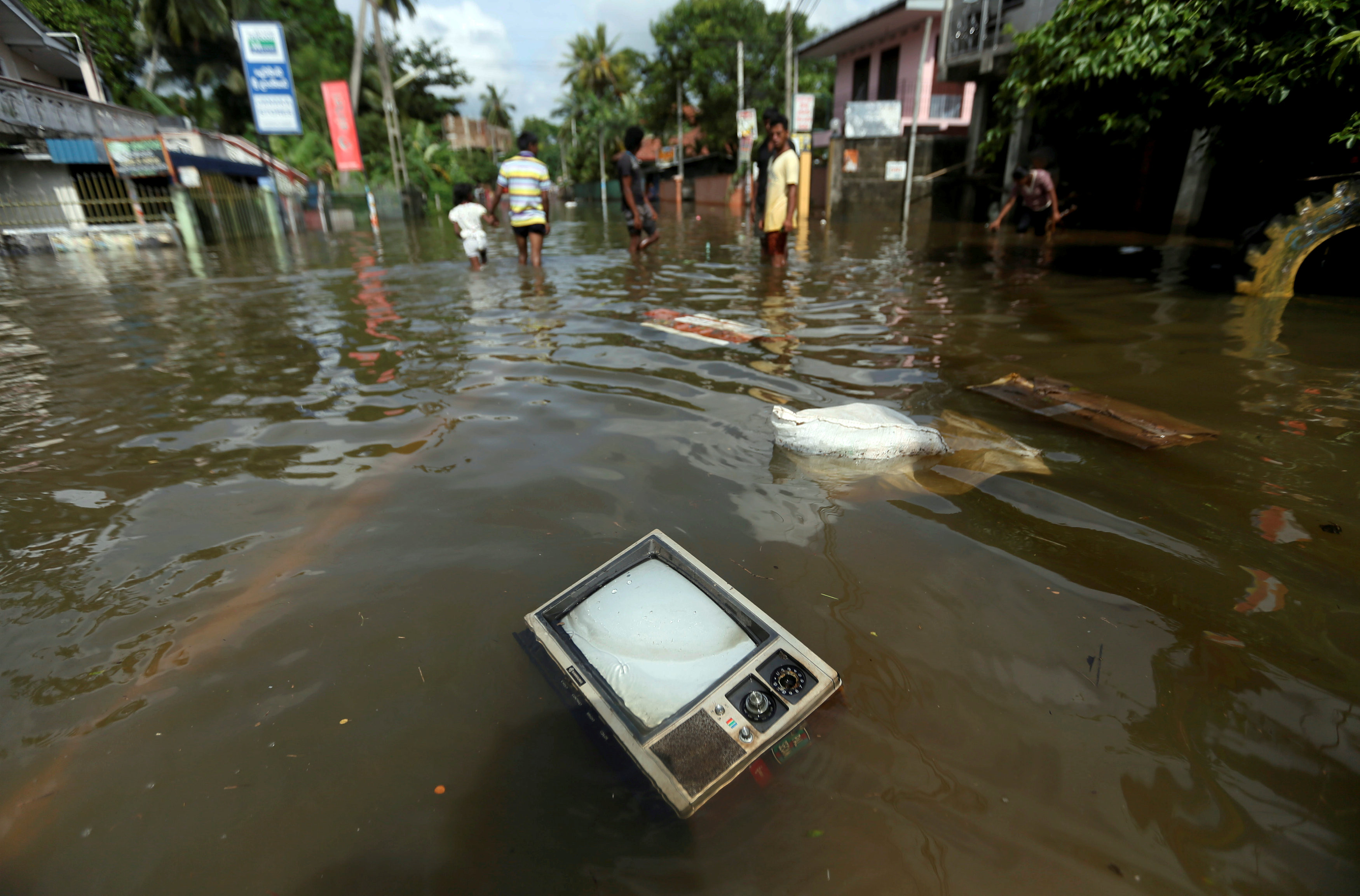 Наводнение на Шри-Ланке. Фото: &copy; REUTERS/Dinuka Liyanawatte