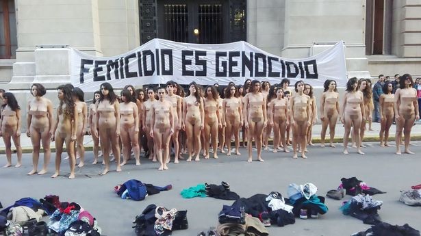 Протестущие в Аргентине. Фото: Twitter