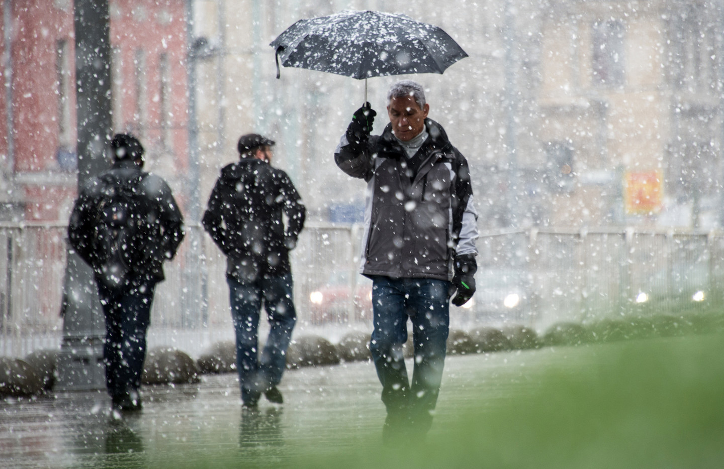 Снег в Москве.&nbsp;Фото: &copy;РИА Новости/Максим Блинов