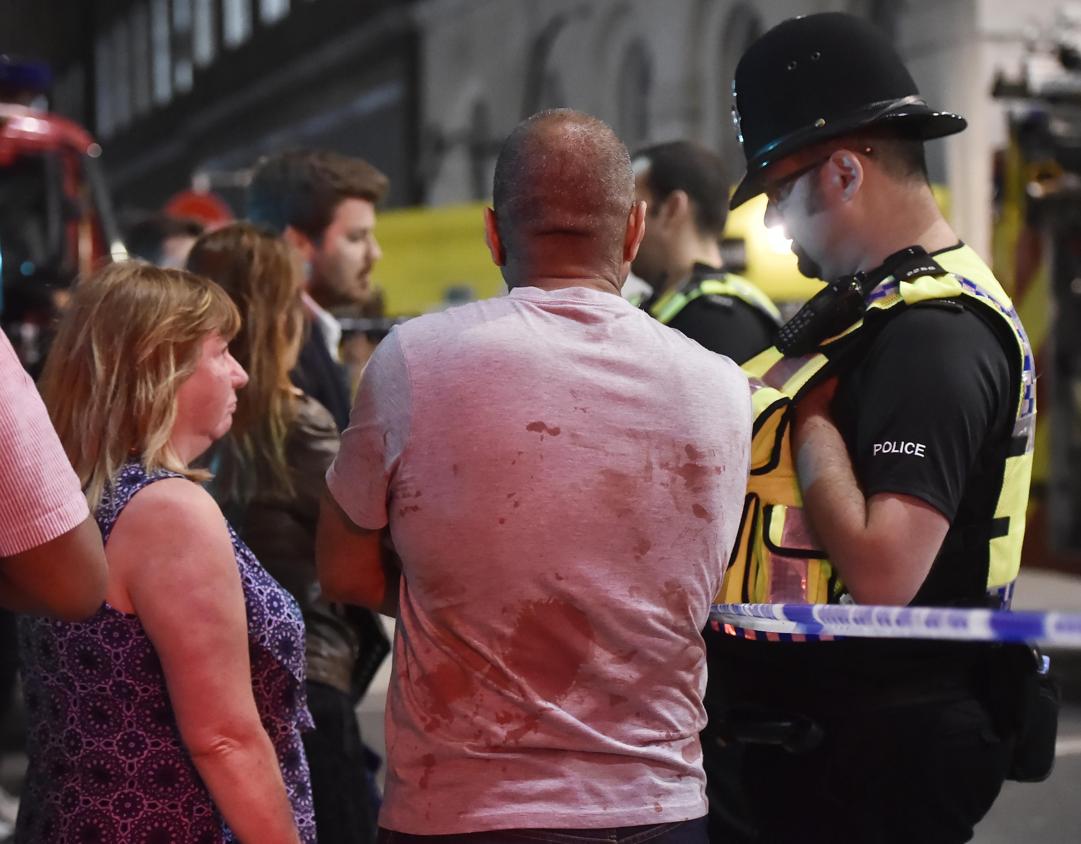 Место теракта в Лондоне. Фото: &copy;&nbsp;REUTERS/Hannah Mckay