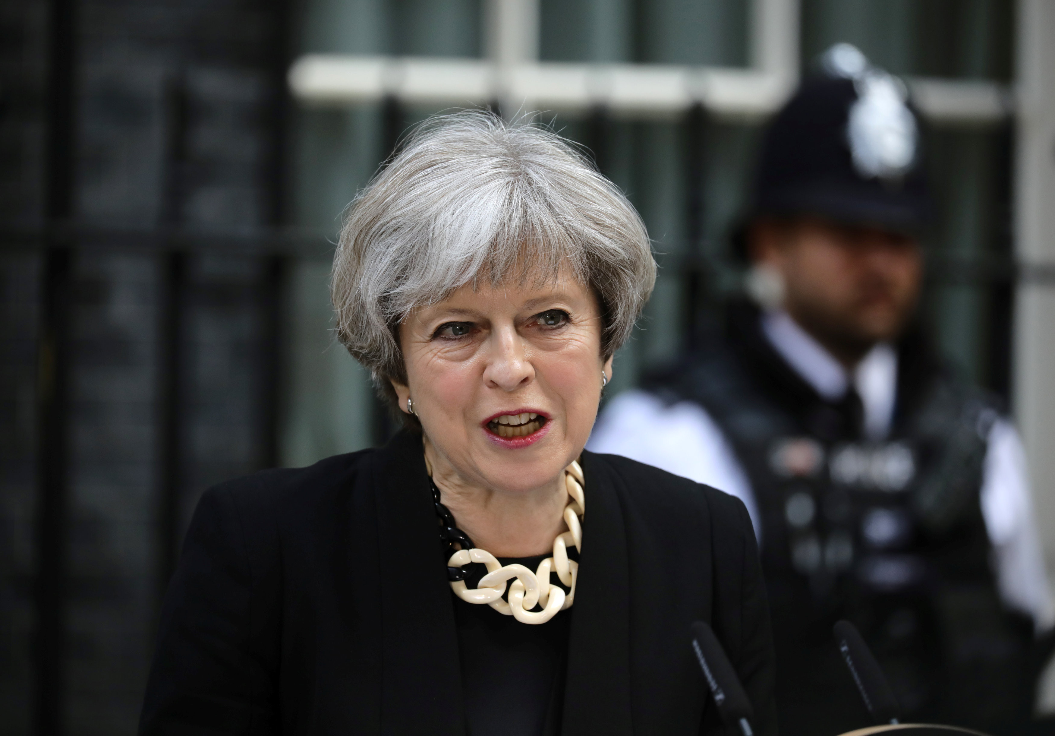 Премьер-министр Великобритании Тереза Мэй. Фото:&nbsp;REUTERS/Kevin Coombs