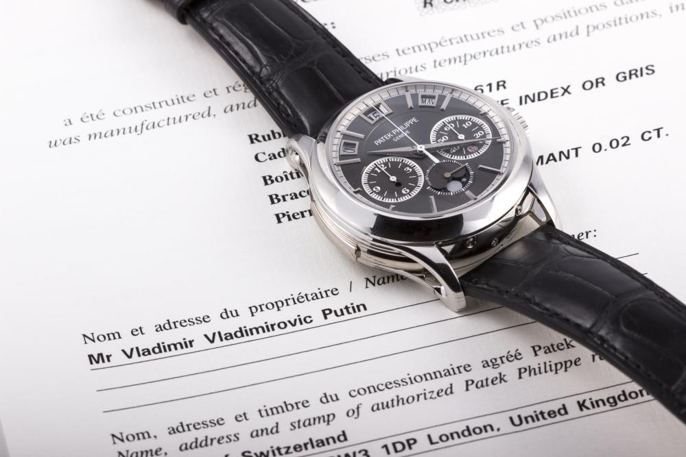 Выставленные на торги часы, предположительно, принадлежащие российскому президенту. Фото:&nbsp;monacolegendauctions.com