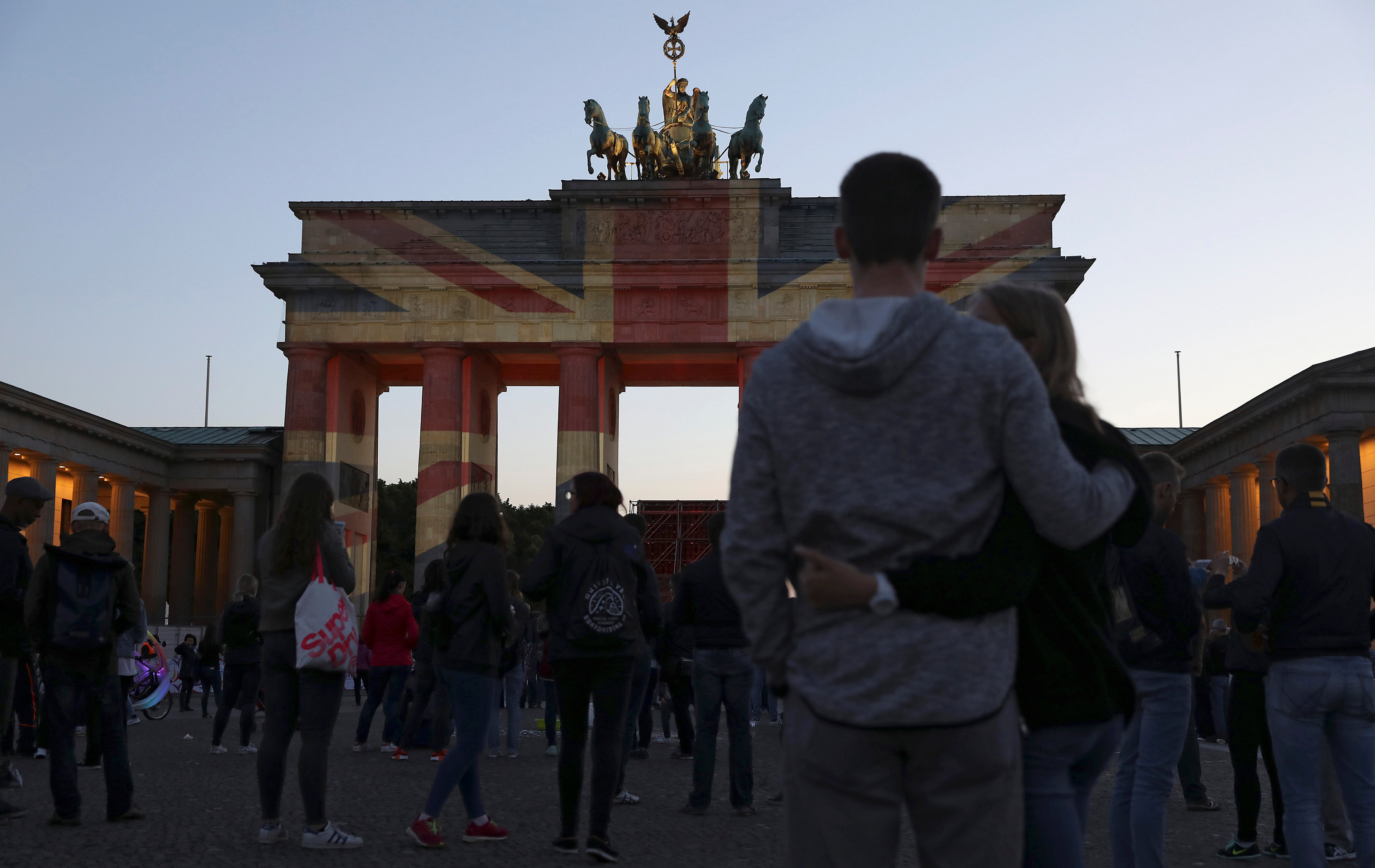 Бранденбургские ворота в Берлине. Фото: &copy; REUTERS/Christian Mang