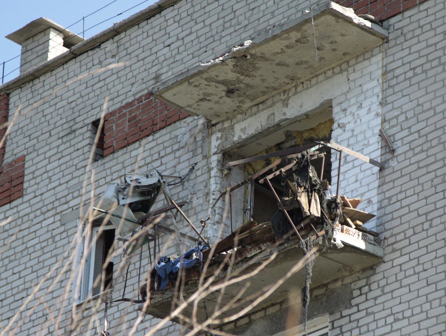 Последствия обстрелов ВСУ. Фото: &copy; РИА Новости/Сергей Аверин