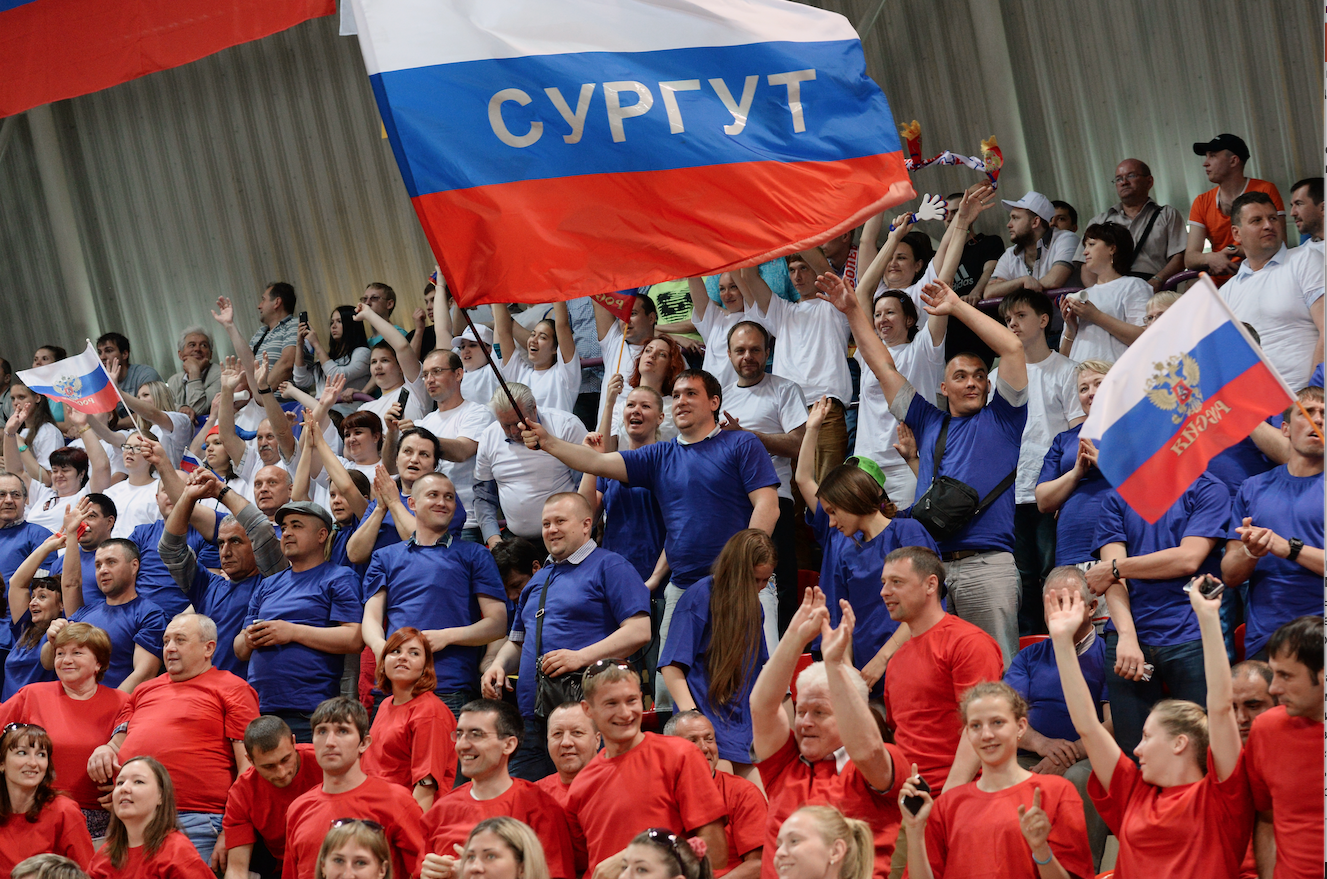 Так болели за сборную России в Сургуте в 2014-м. Фото: © РИА Новости/Алексей Мальгавко